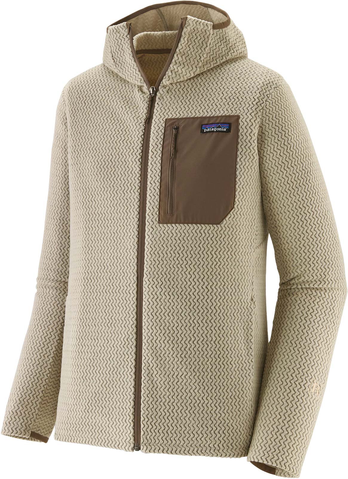 M's R1 Air Full-Zip Hoody Pelican + Patagonia