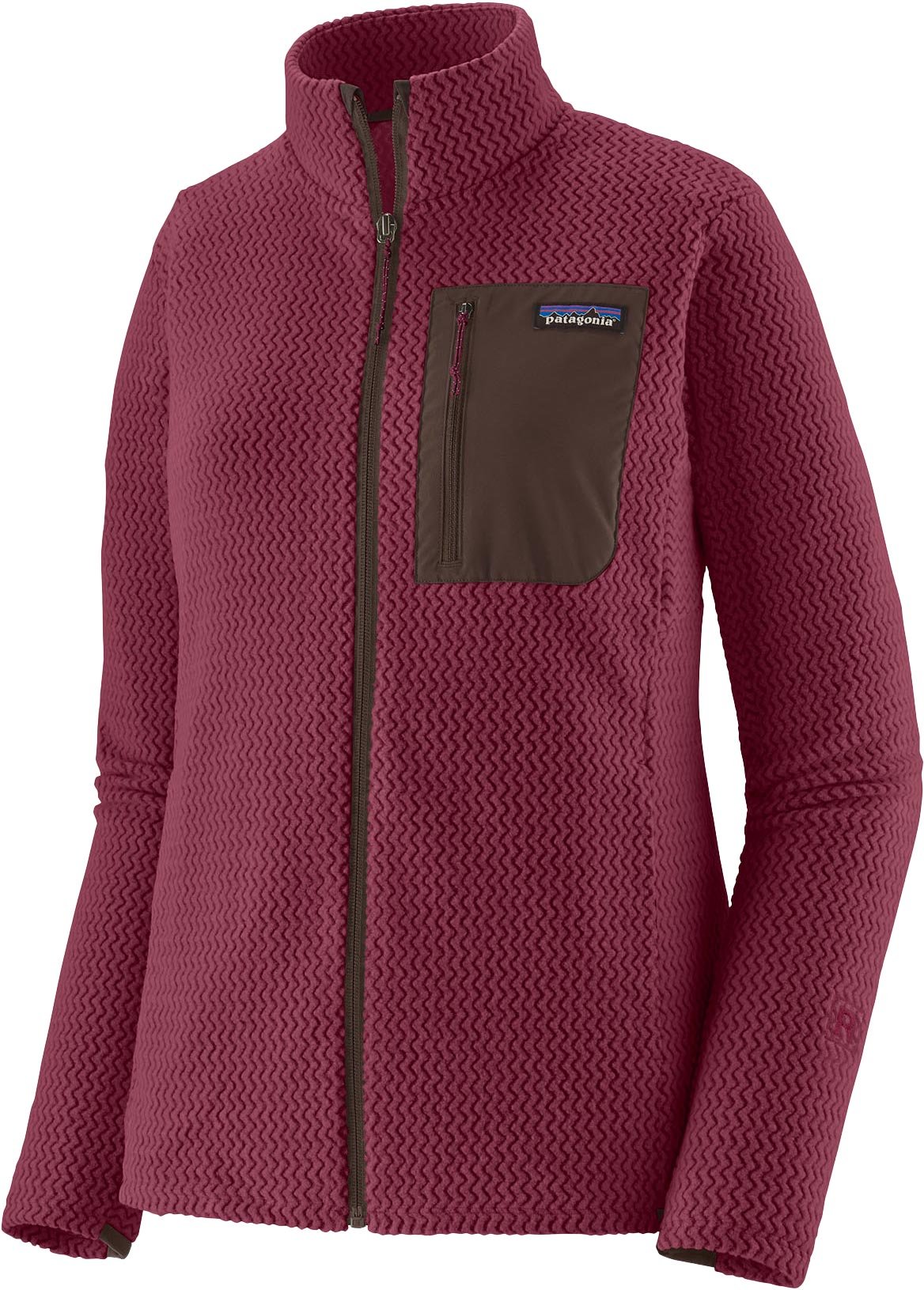 W's R1 Air Jkt Berry Fig + Patagonia