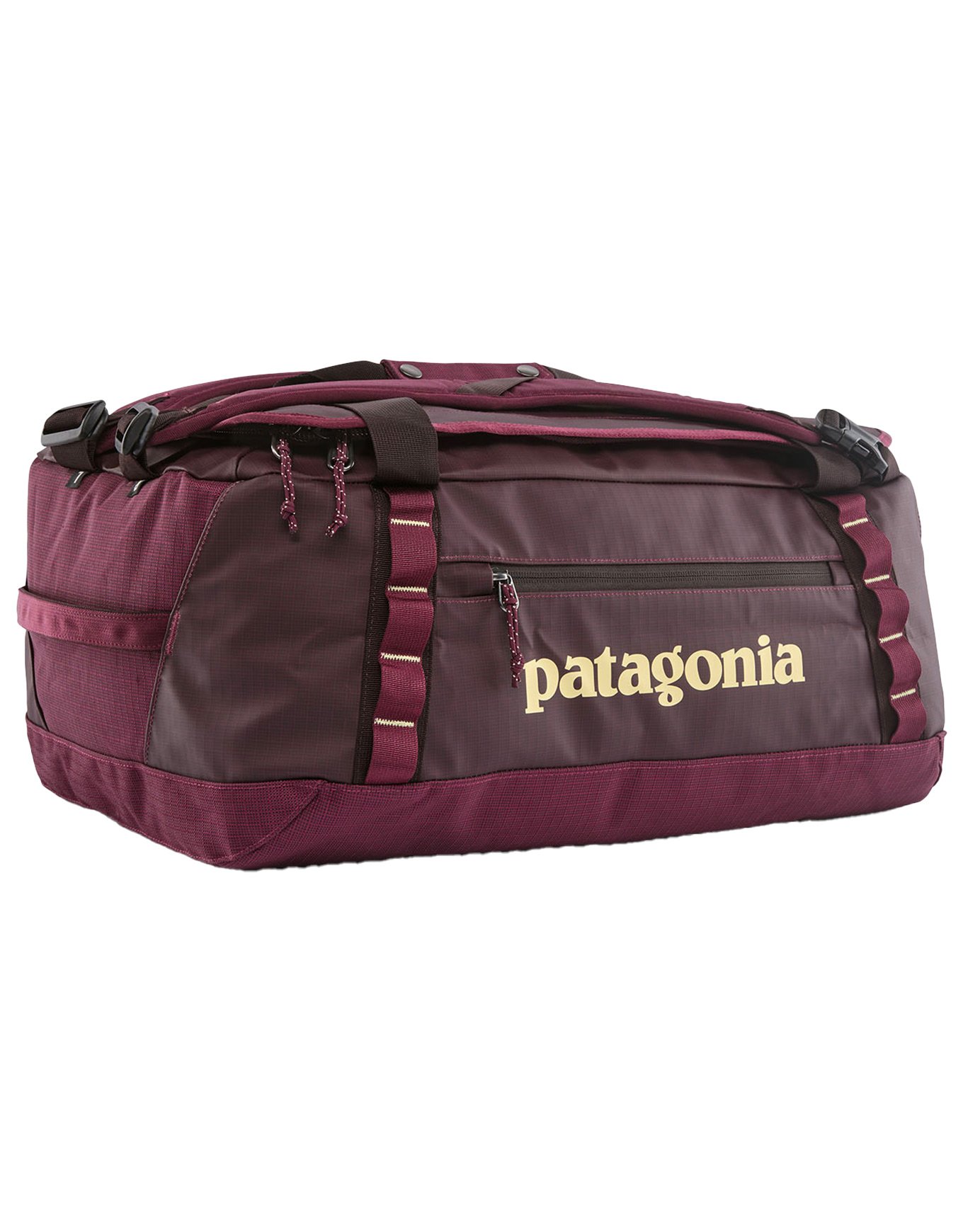 Black Hole Duffel 40L Berry Fig + Patagonia