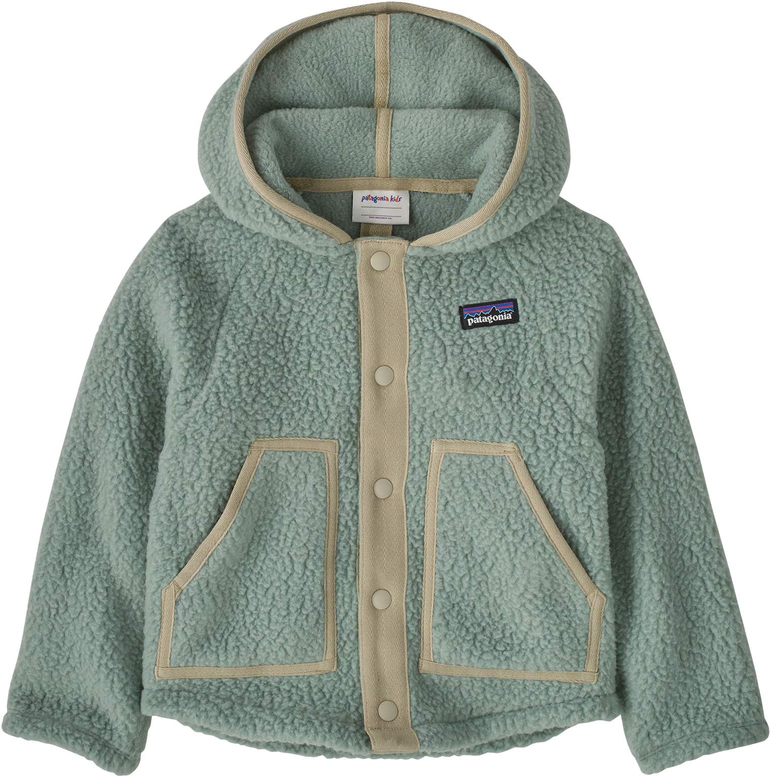 Baby Retro Pile Jkt Cover Green + Patagonia