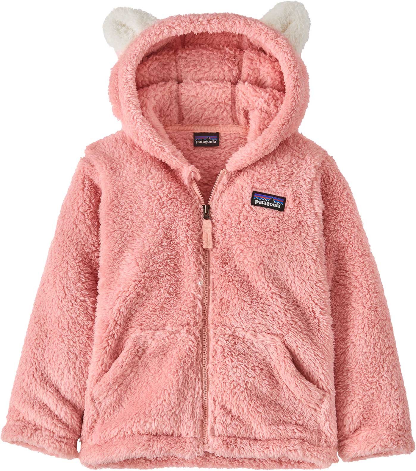 Baby Furry Friends Hoody Mallow Pink + Patagonia