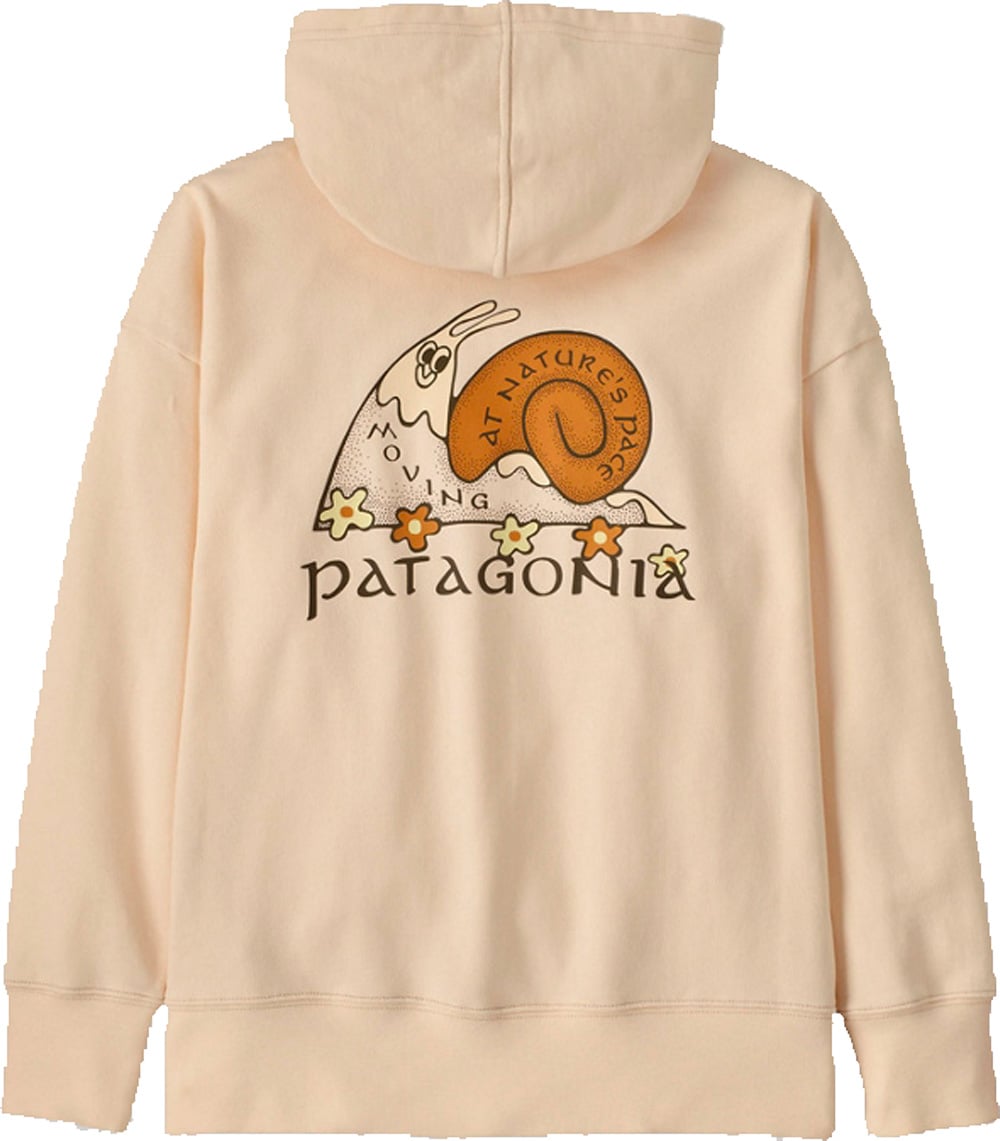 K's Hoody Sweatshirt Nature's Pace Natural + Patagonia