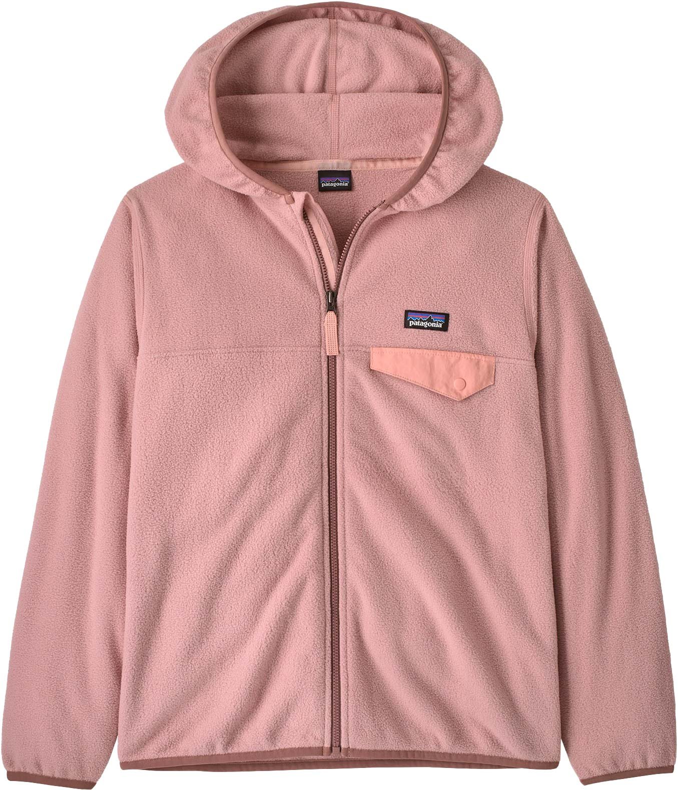K's Micro D Snap-T Jkt Fuzzy Mauve + Patagonia