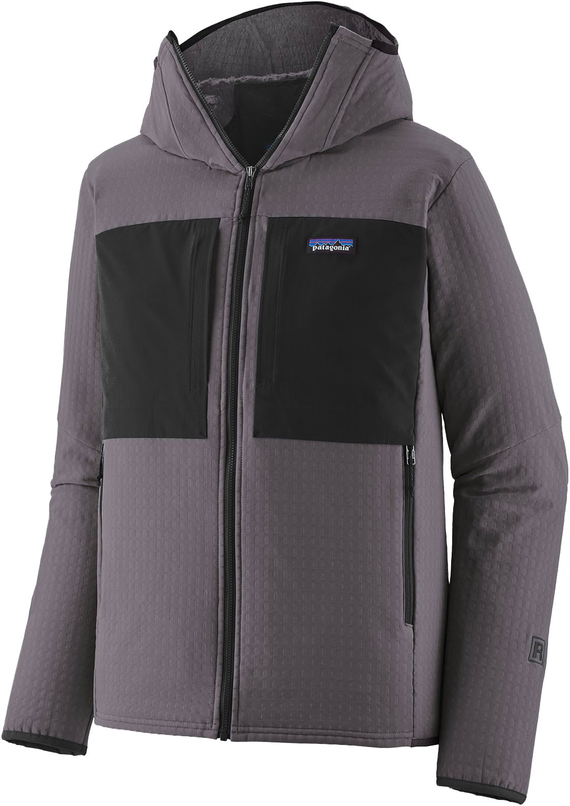 M's R2 TechFace Hoody May Grey + Patagonia