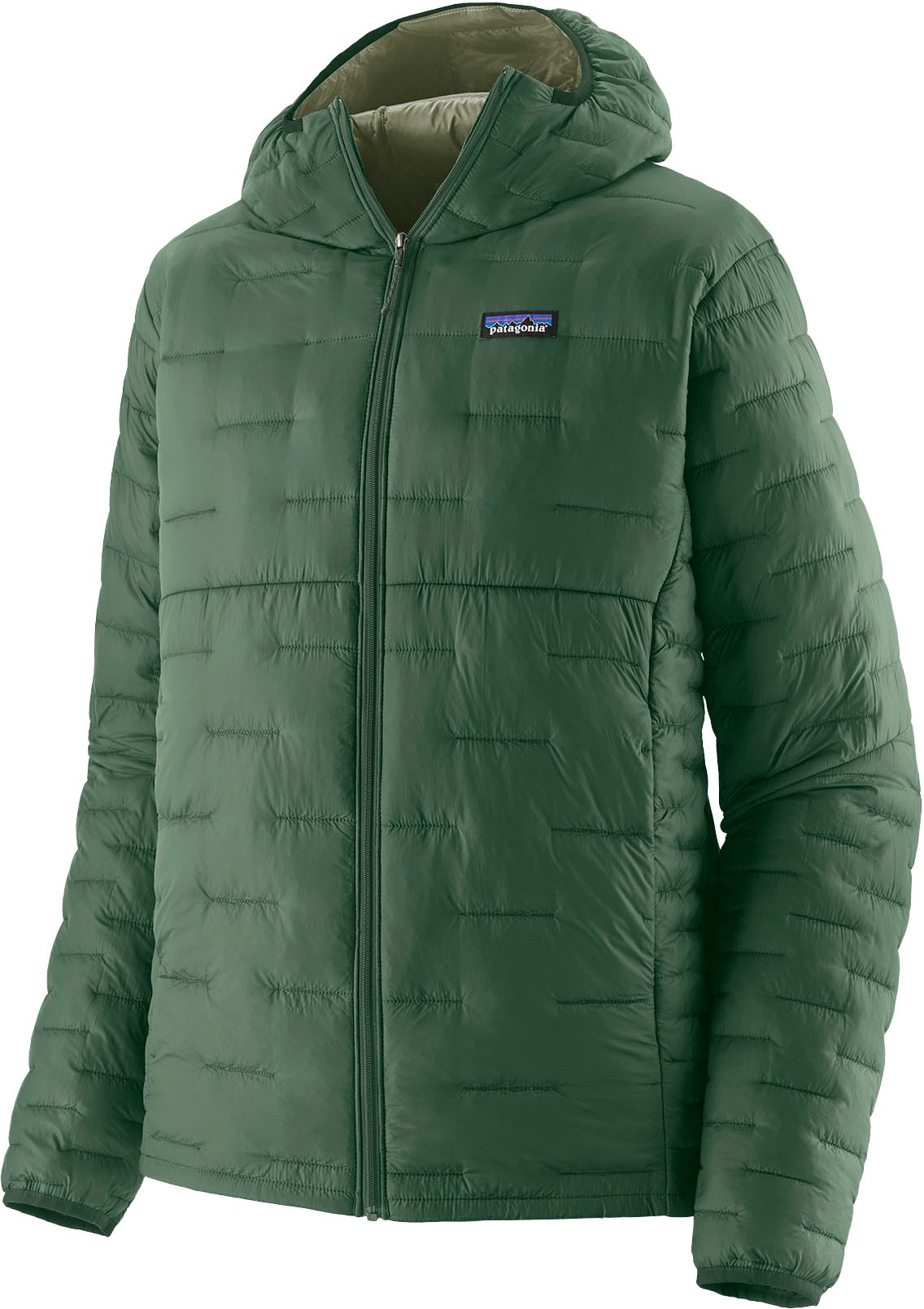 M's Micro Puff Hoody Canopy Green + Patagonia