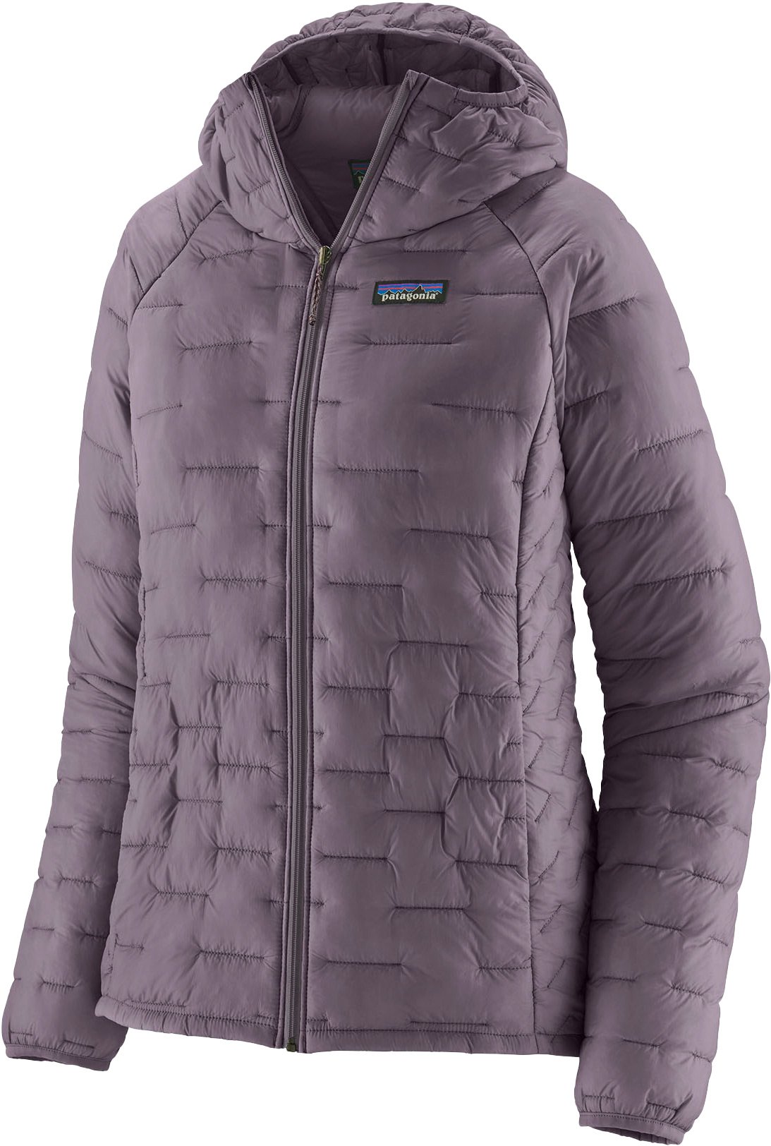 W's Micro Puff Hoody May Grey + Patagonia