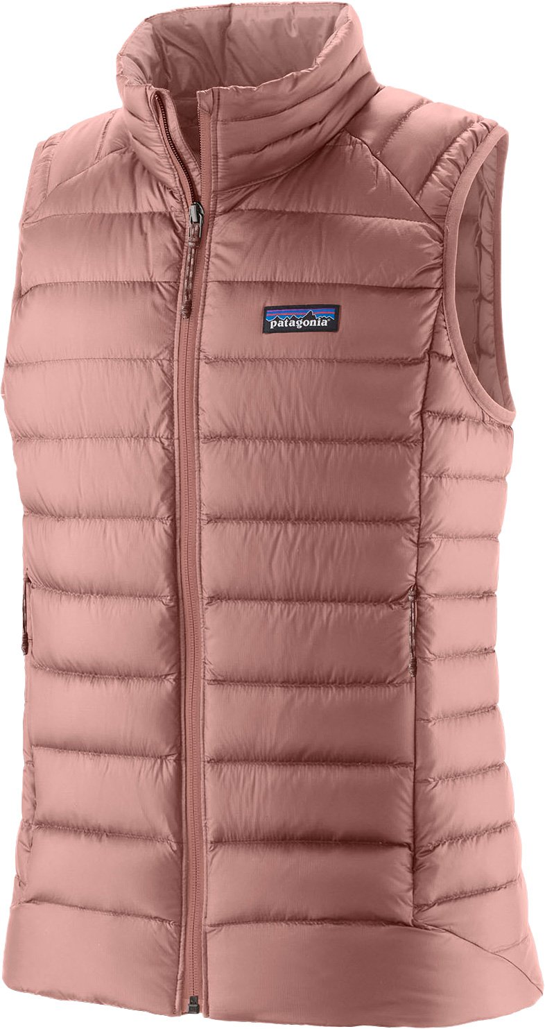 W's Down Sweater Vest Moonrise Taupe + Patagonia