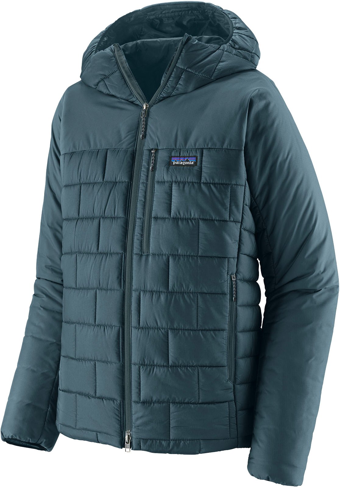 M's Hi-Loft Nano Puff Hoody Summit Blue + Patagonia