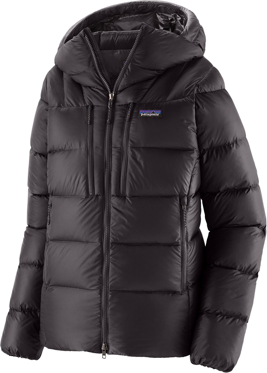 W's Fitz Roy Down Hoody Black + Patagonia