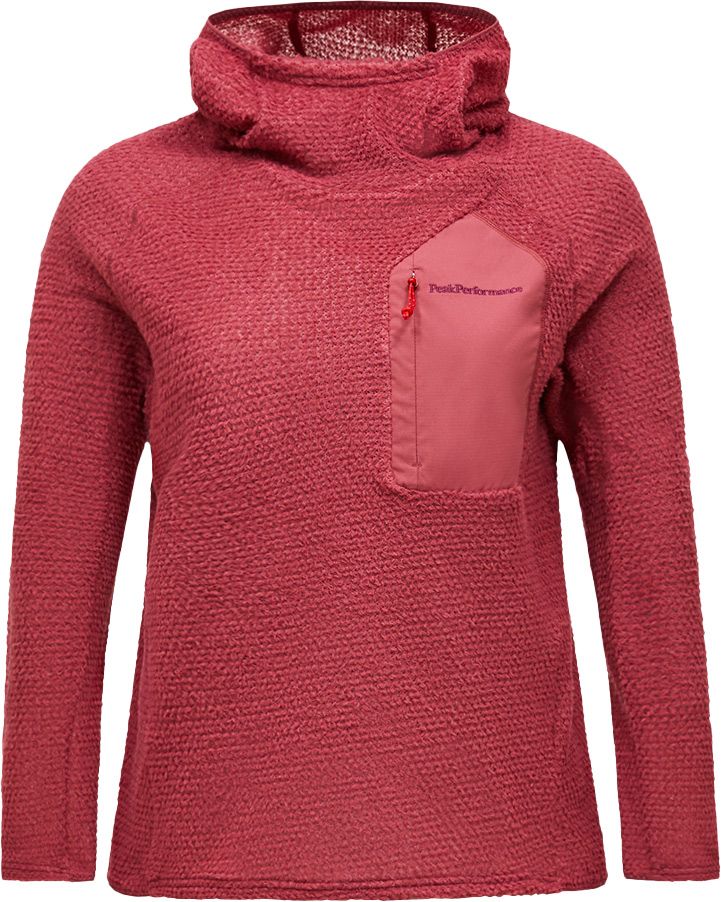 W Freelight Alpha Hood Wild Rouge + Peak Performance