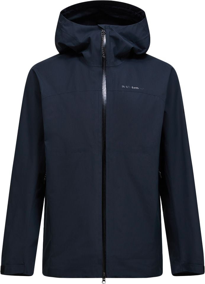 M Treeline Shell Jacket Black + Peak Performance
