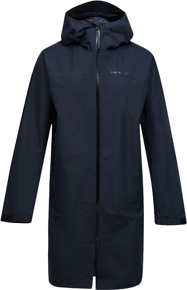 M Treeline Shell Parka Black + Peak Performance
