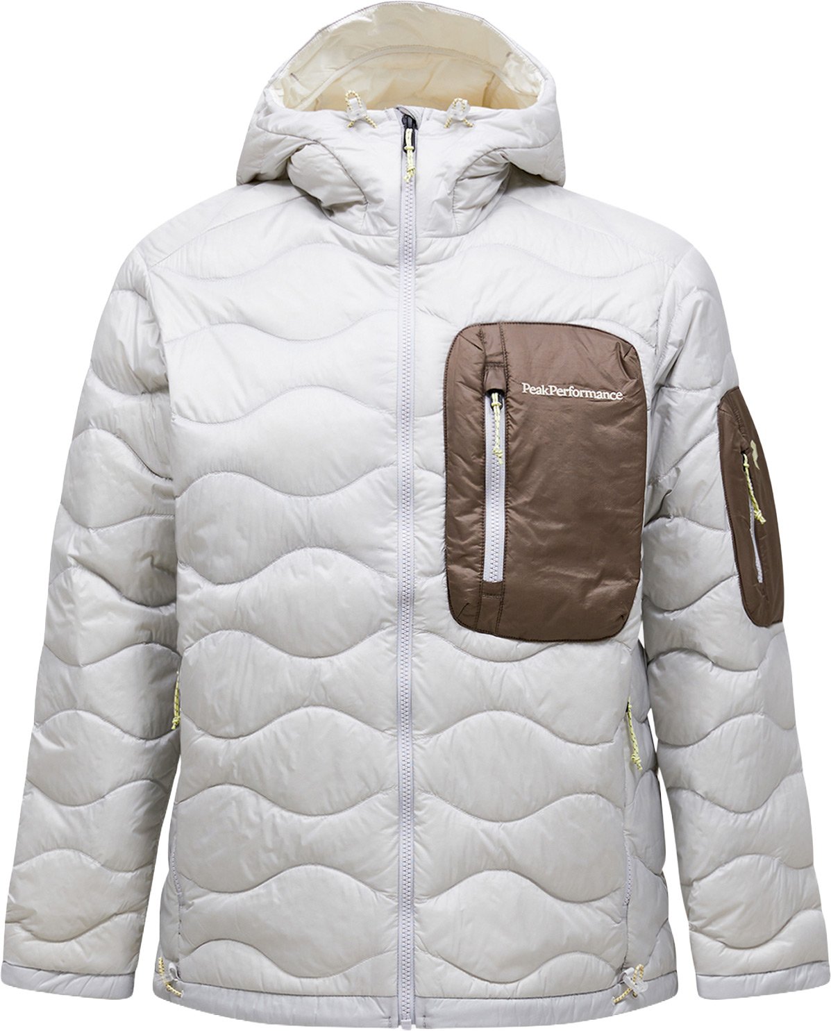 M Helium Utility Down Hood Antarctica Terrain Tan + Peak Performance