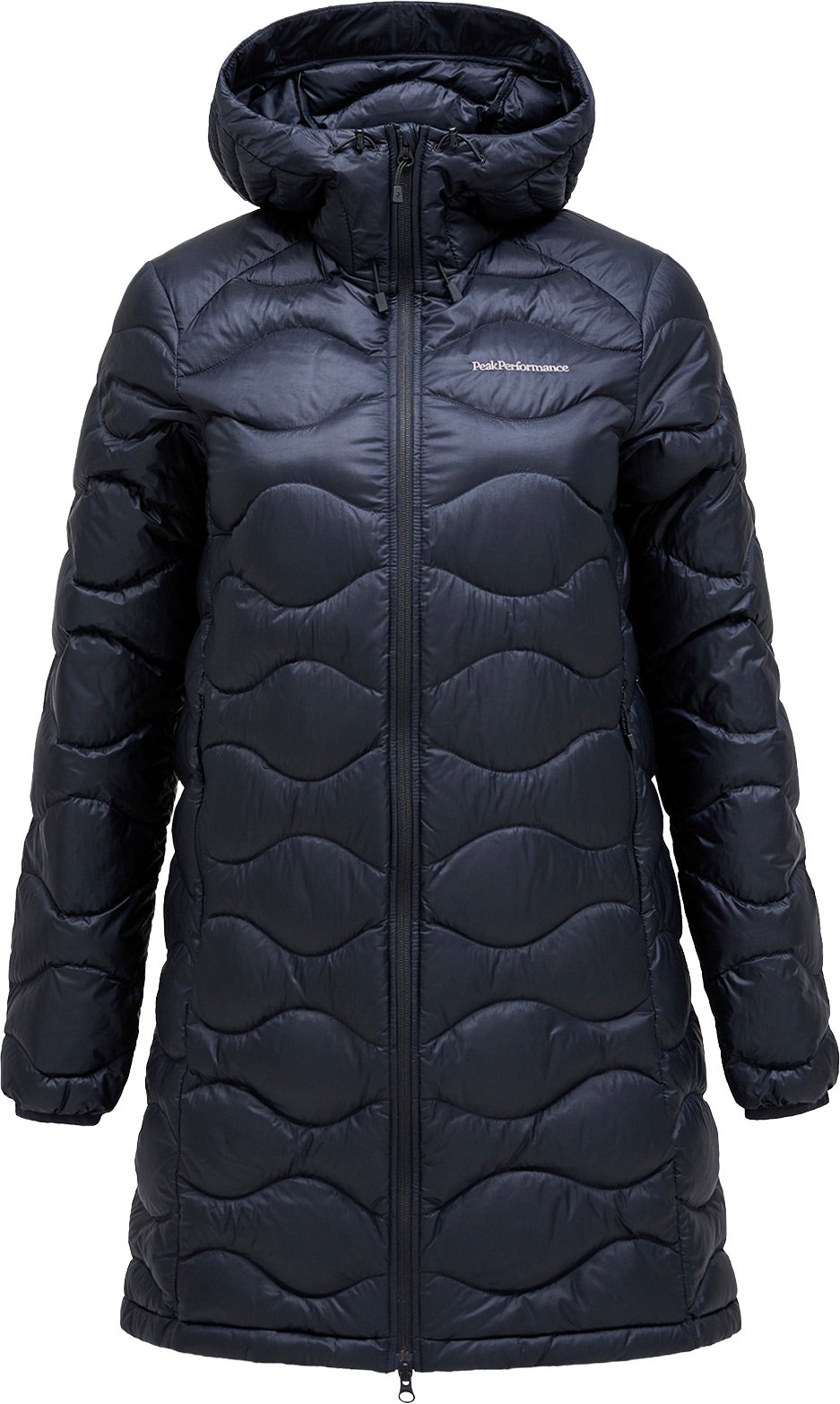 W Helium Down Parka Black + Peak Performance