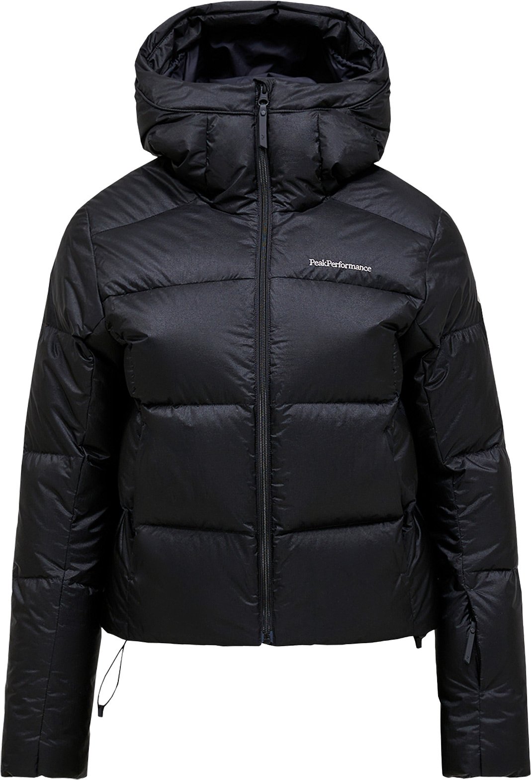 W Glissade Down Jacket Black + Peak Performance