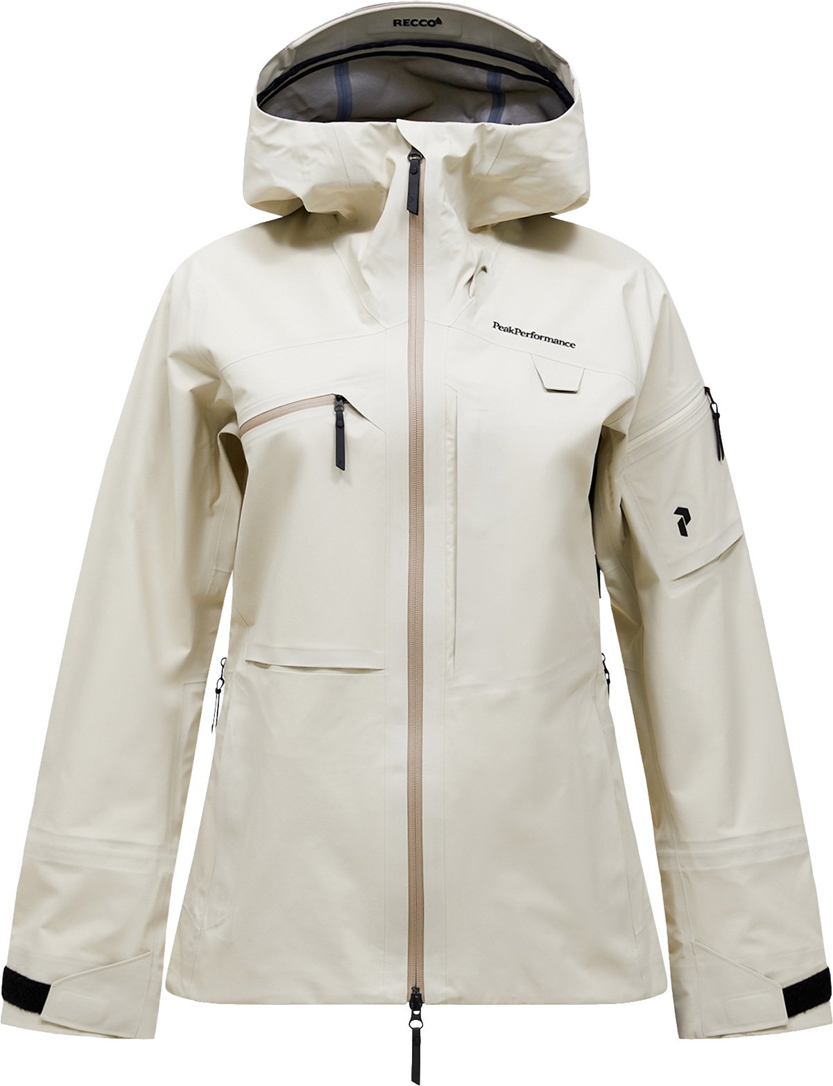 W Alpine Gore-Tex 3L Jacket Sand Fog + Peak Performance