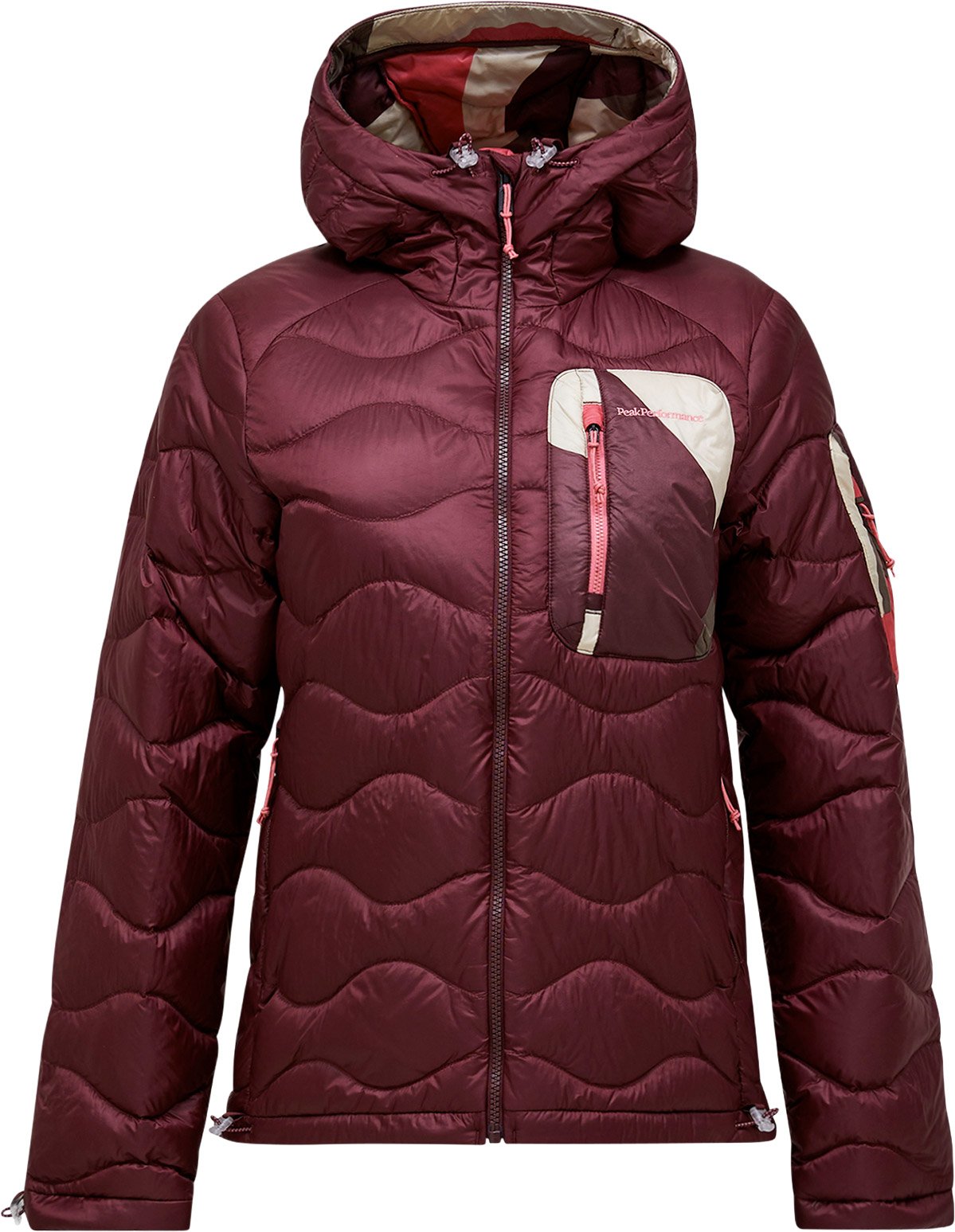 W Aop Helium Utility Down Porto 331 Snowbank + Peak Performance