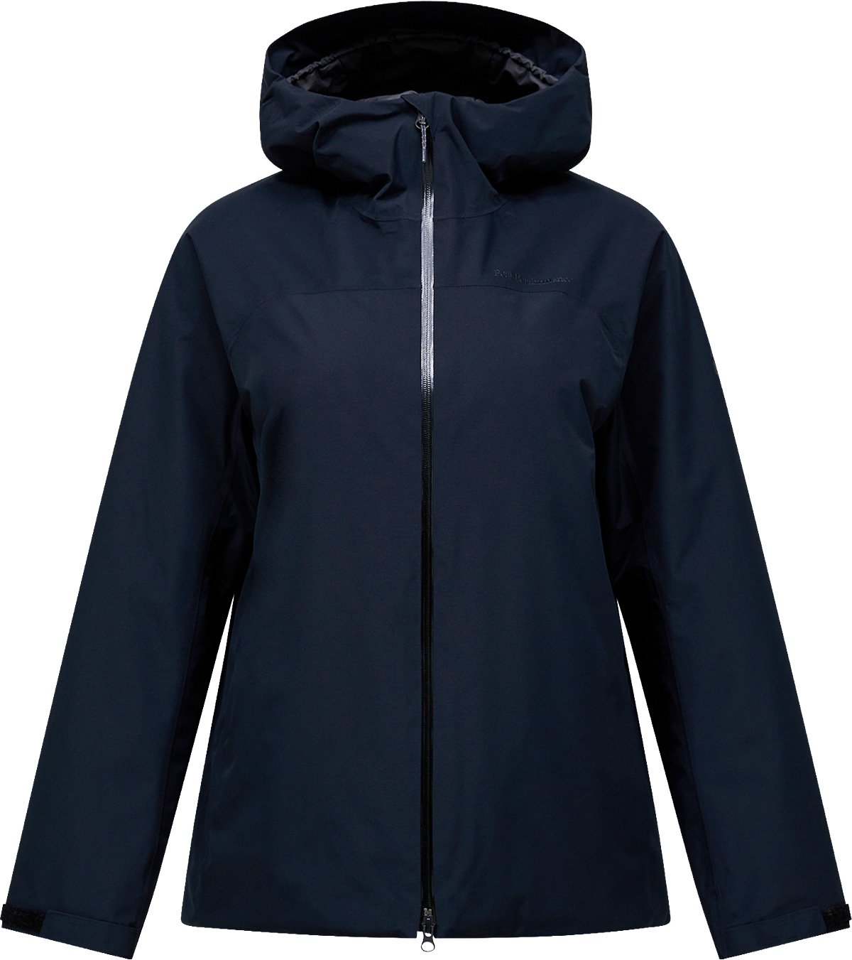W Treeline Insulated Jacket Black Motion Grey + Peak Performance