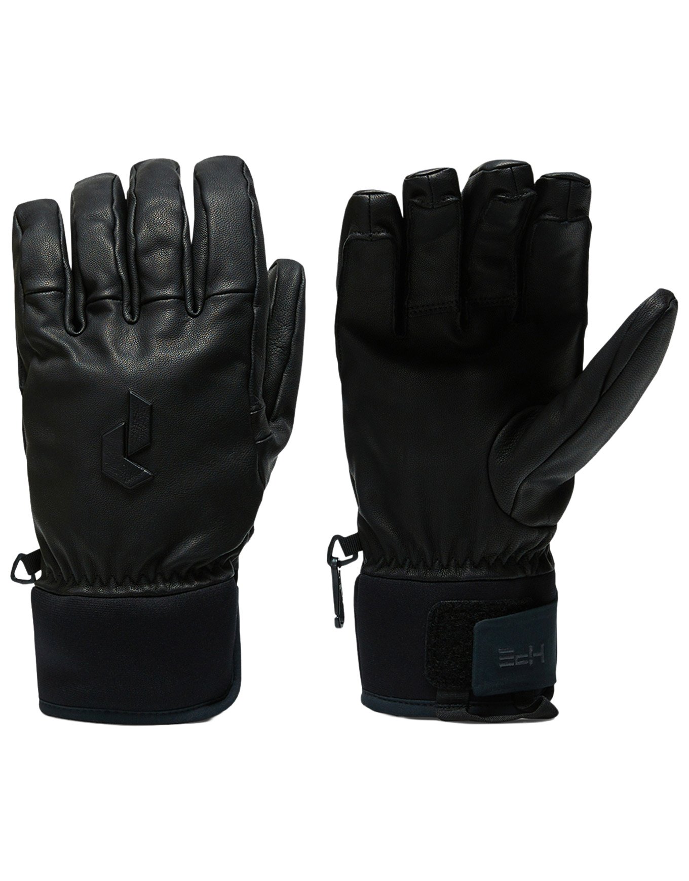 Leather Ski Glove Black + Peak Performance