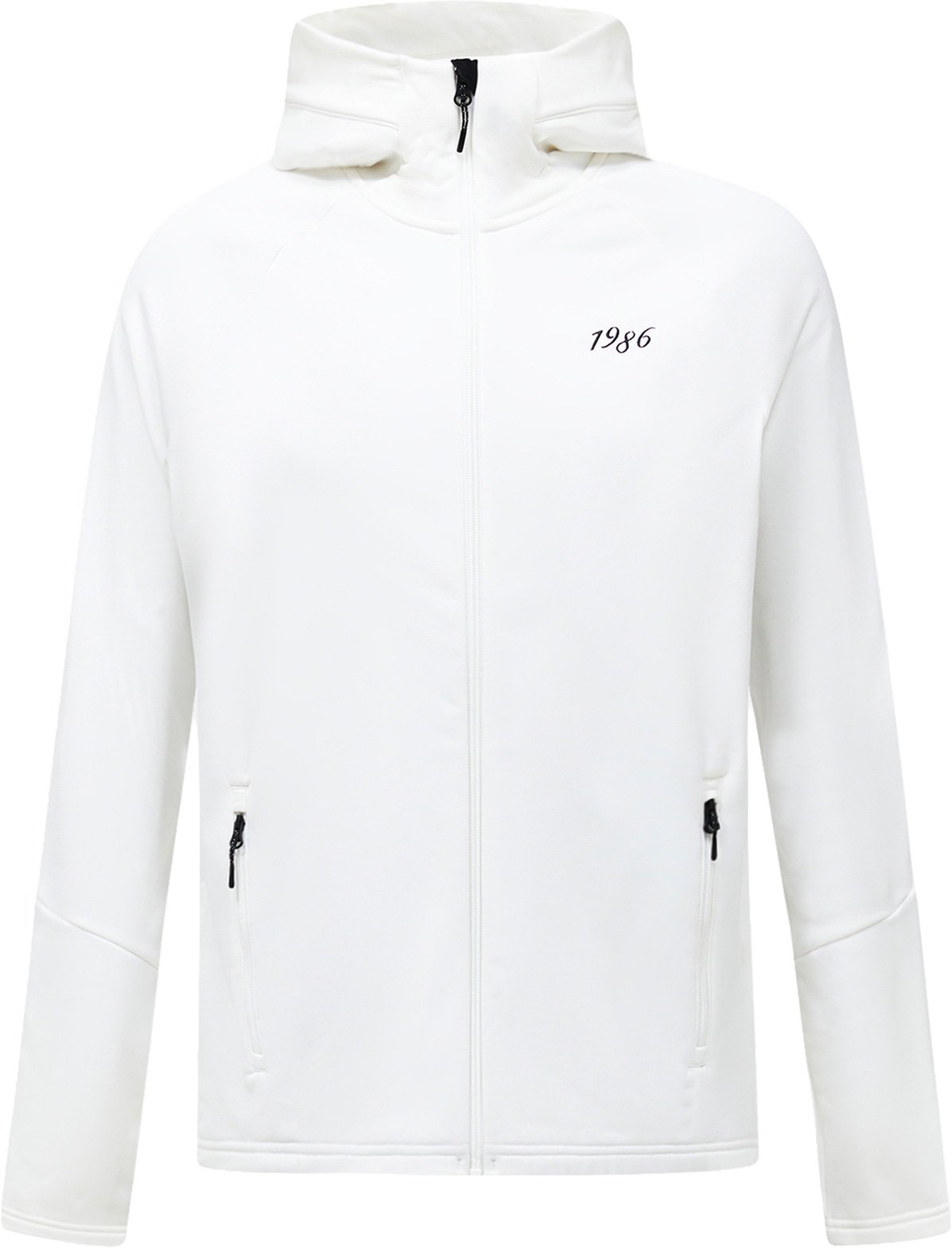M 40Y Rider Zip Hood Offwhite + Peak Performance