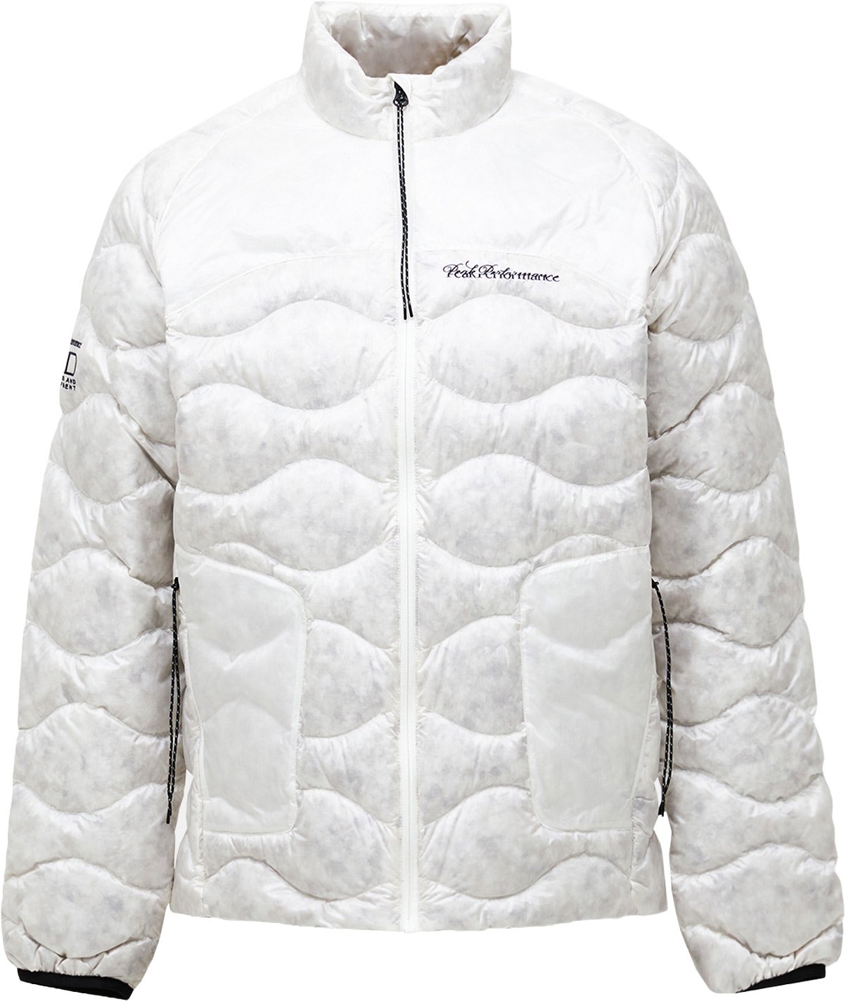 M 40Y Helium Down Jacket Offwhite + Peak Performance
