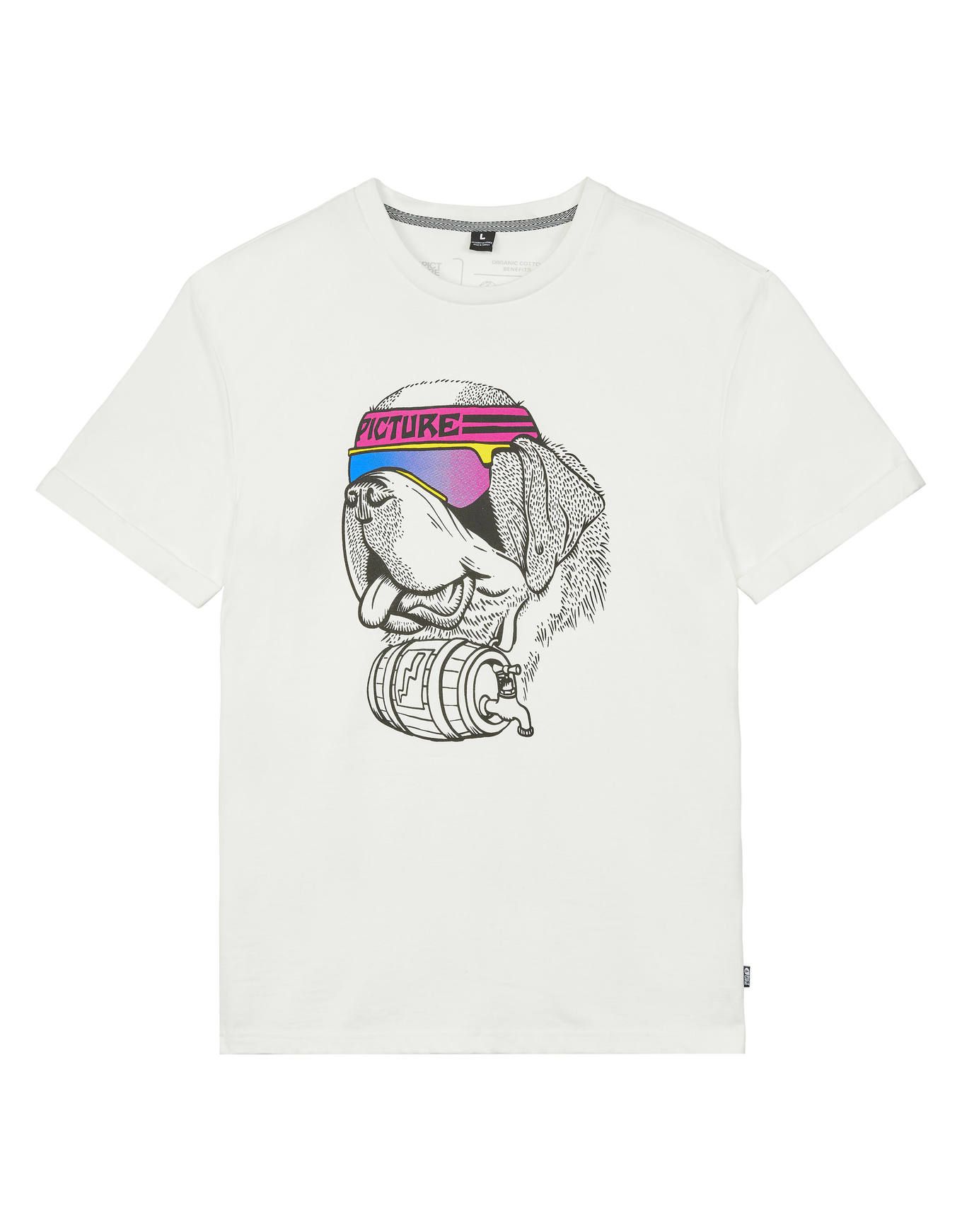 Georges Tee White + Picture Organic Clothing