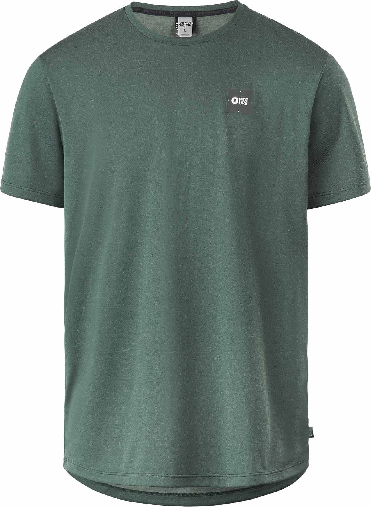 Dephi Tech Tee Darkest Spruce + Picture Organic Clothing