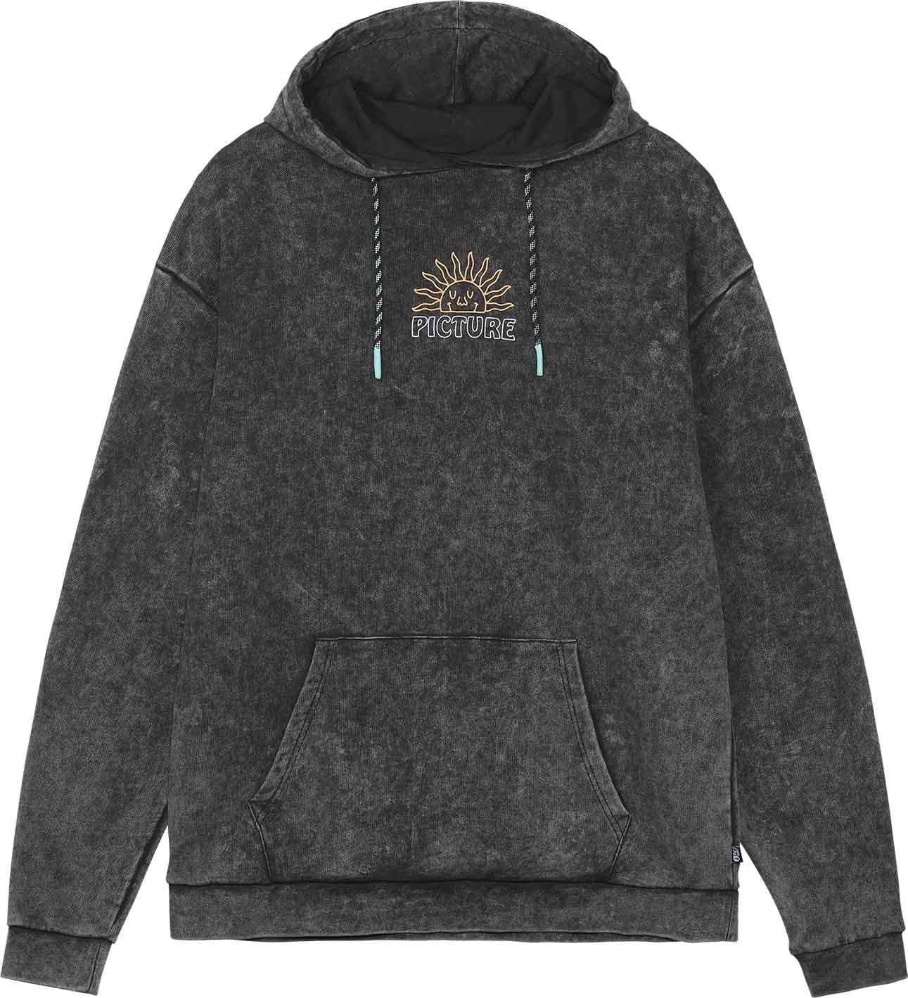 Boroloola Hoodie Black Washed + Picture Organic Clothing