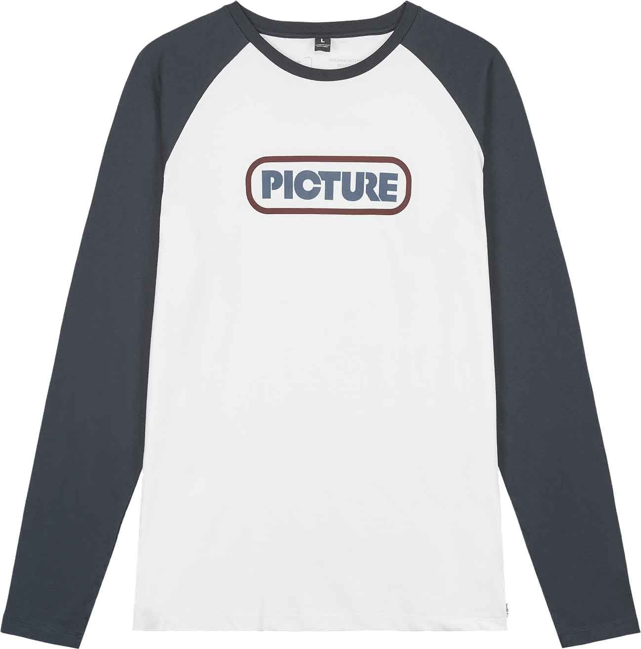 Pokka LS Tee White + Picture Organic Clothing