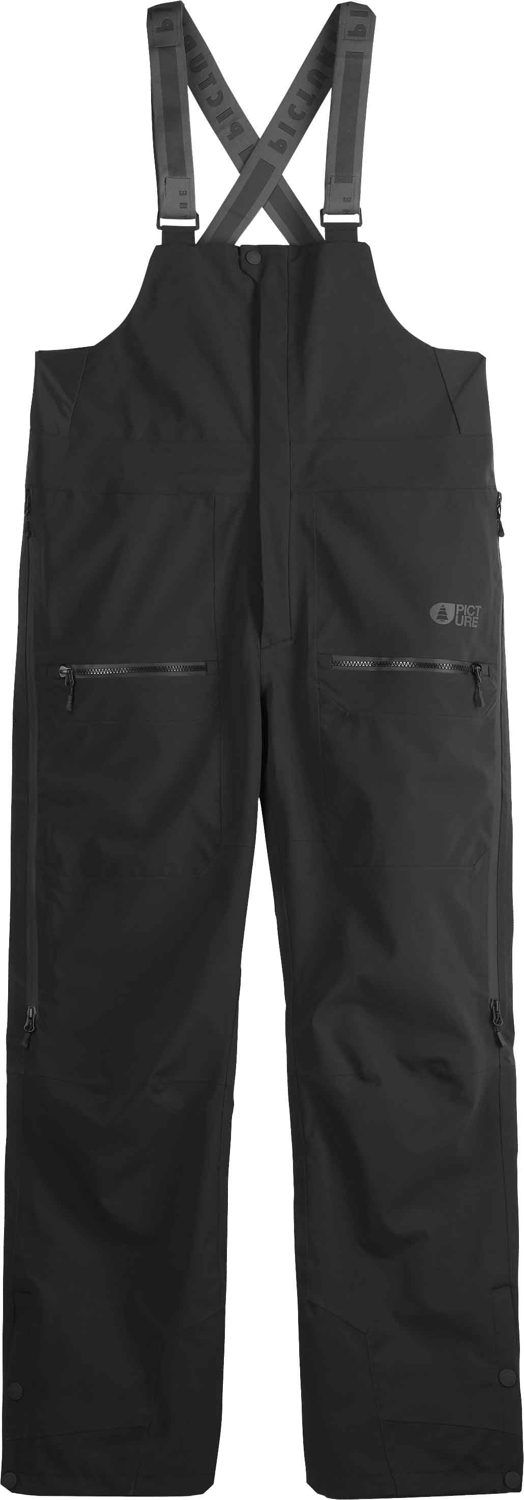 Welcome Bib Pants Black + Picture Organic Clothing