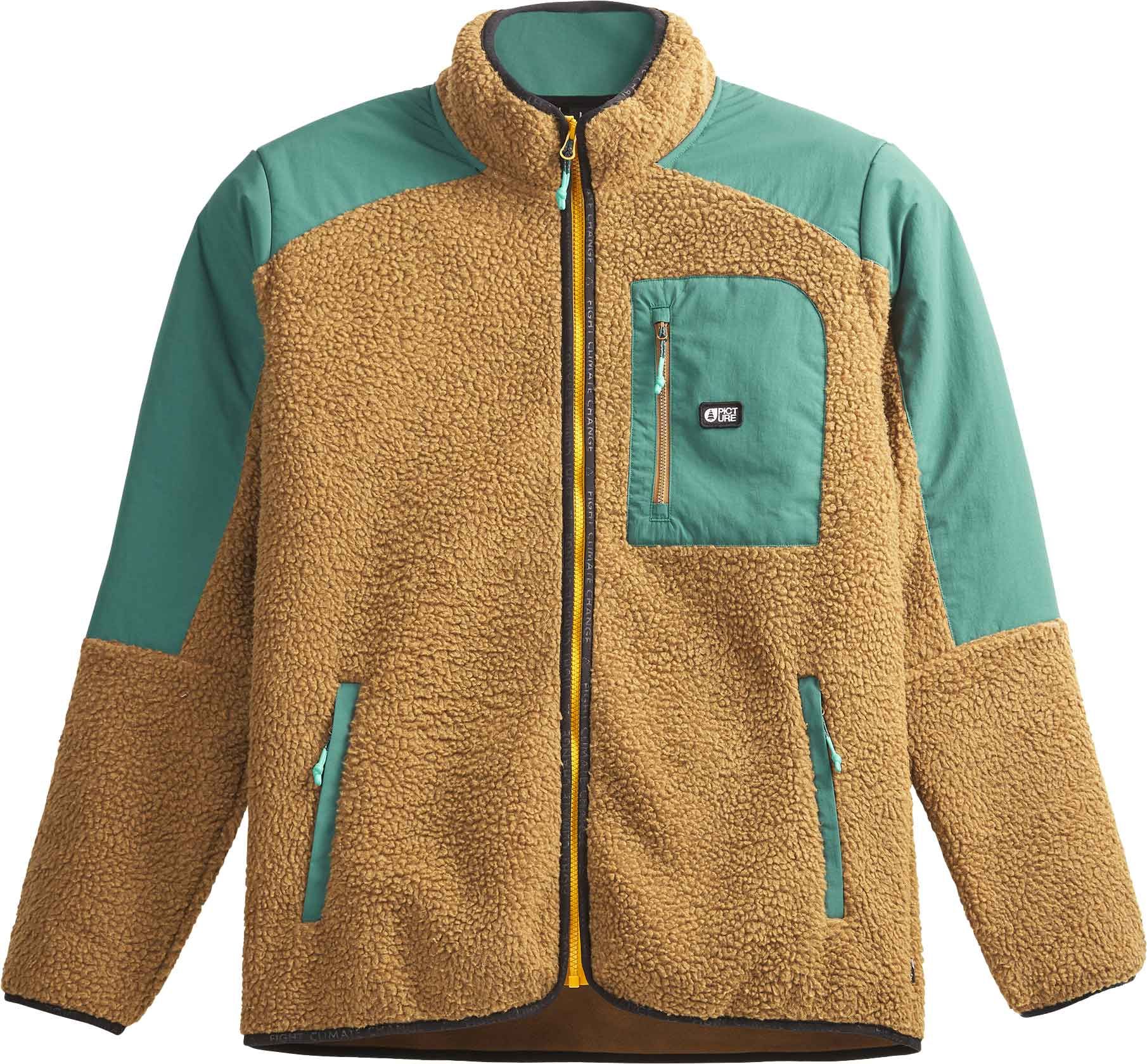 Quilchena Zip Fleece Chocolate Bayberry + Picture Organic Clothing