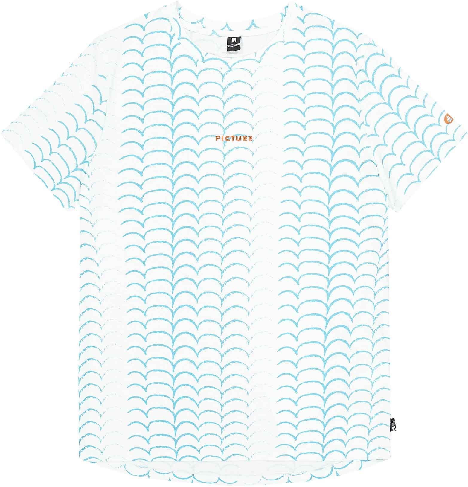Aulden Tee Water Stripes Print + Picture Organic Clothing