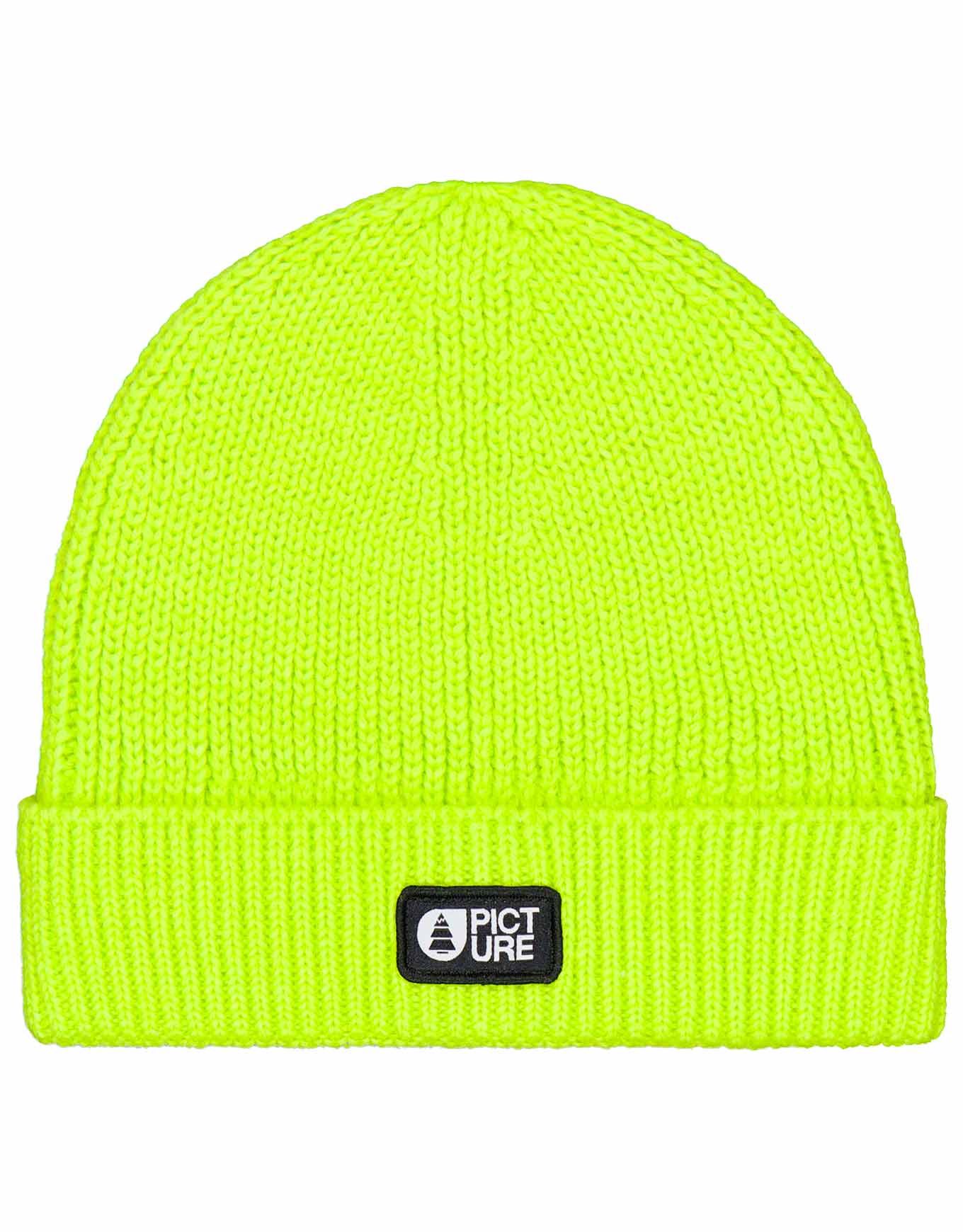 Onilo Beanie Kids Acid Lime + Picture Organic Clothing