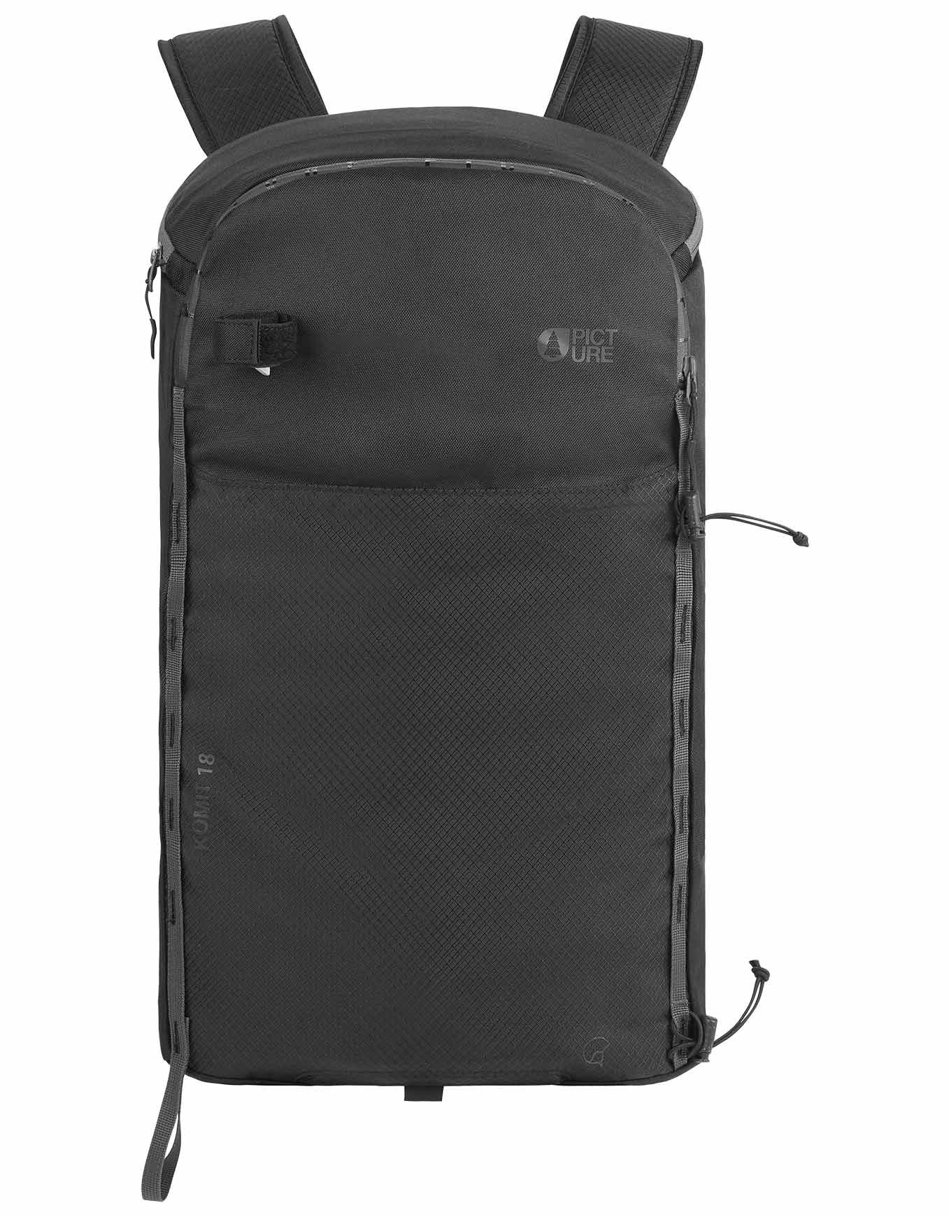 Komit 18 Backpack Black + Picture Organic Clothing
