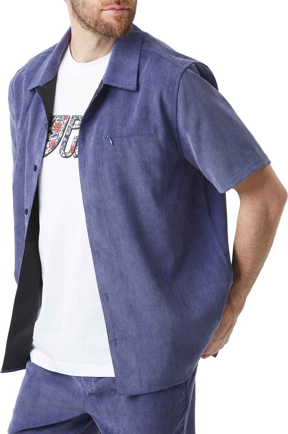 Nollur Shirt Skipper Blue + Picture Organic Clothing