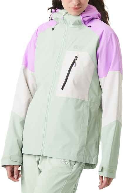 Abstral W Jkt Cloudy Blue + Picture Organic Clothing