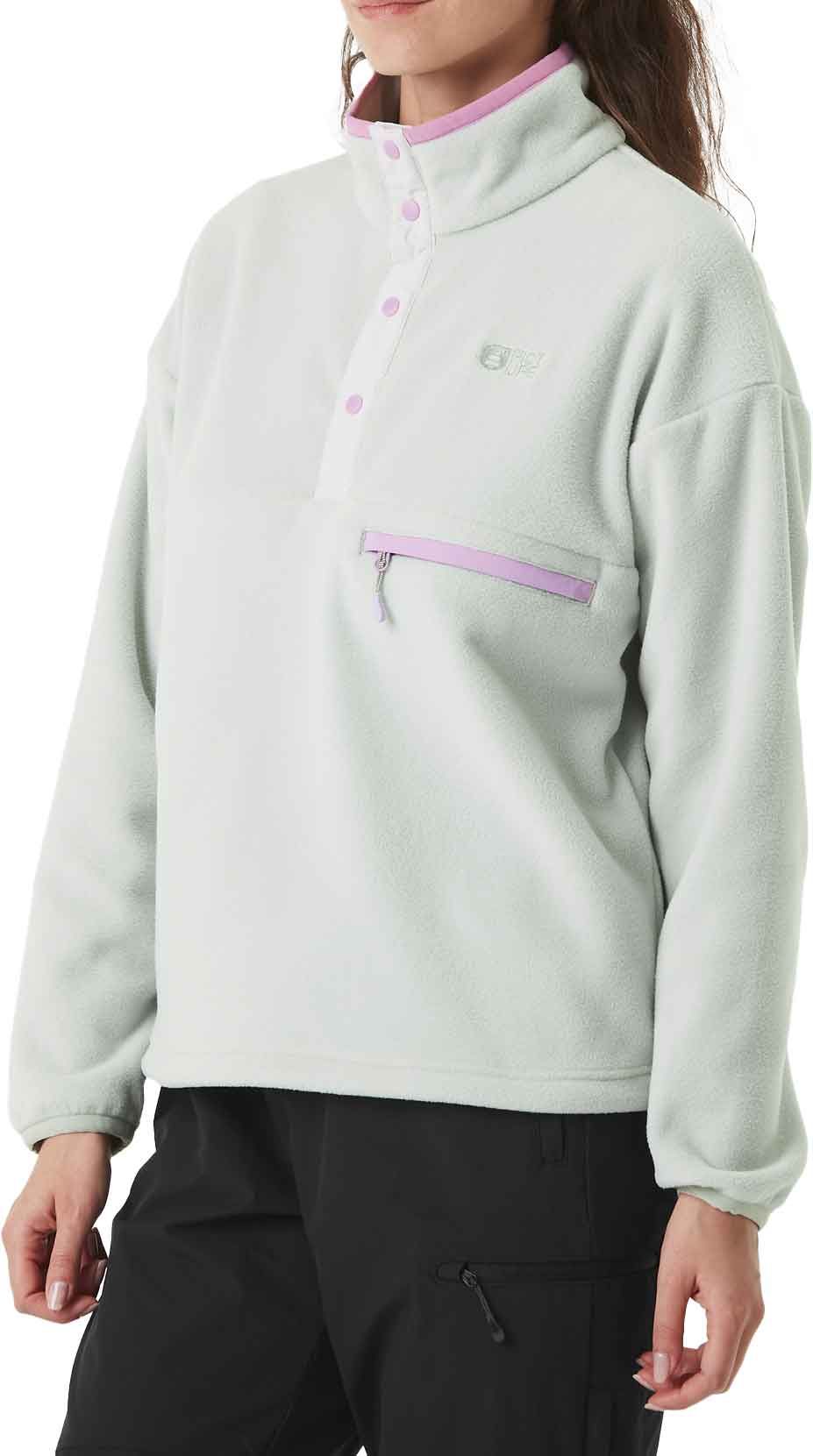 Arcca W 1/4 Fleece Cloudy Blue + Picture Organic Clothing