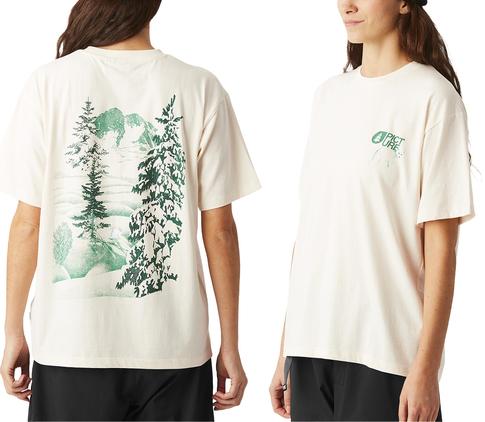 Manon Diemer Tee White Fox + Picture Organic Clothing