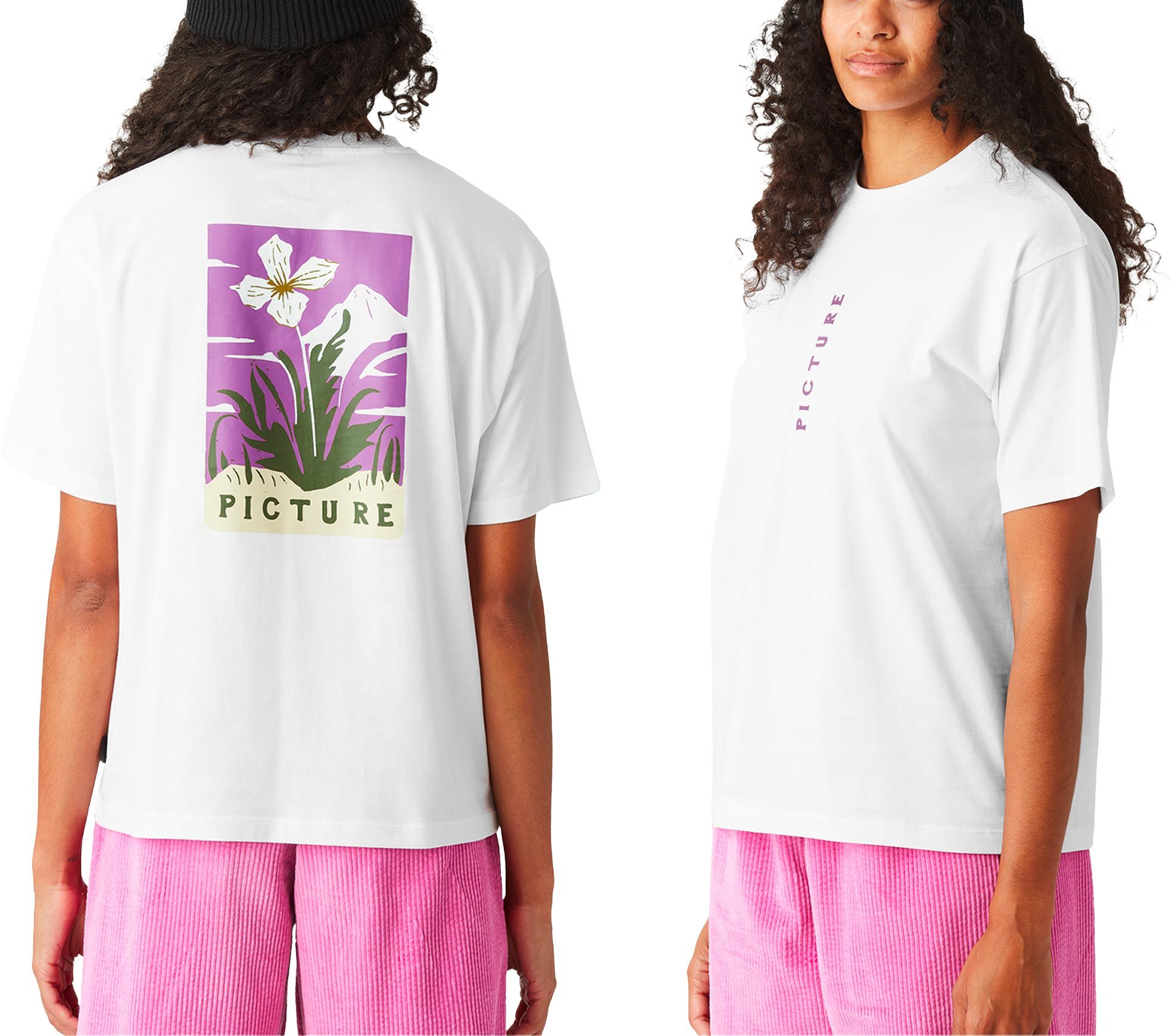 Yovel Tee White + Picture Organic Clothing