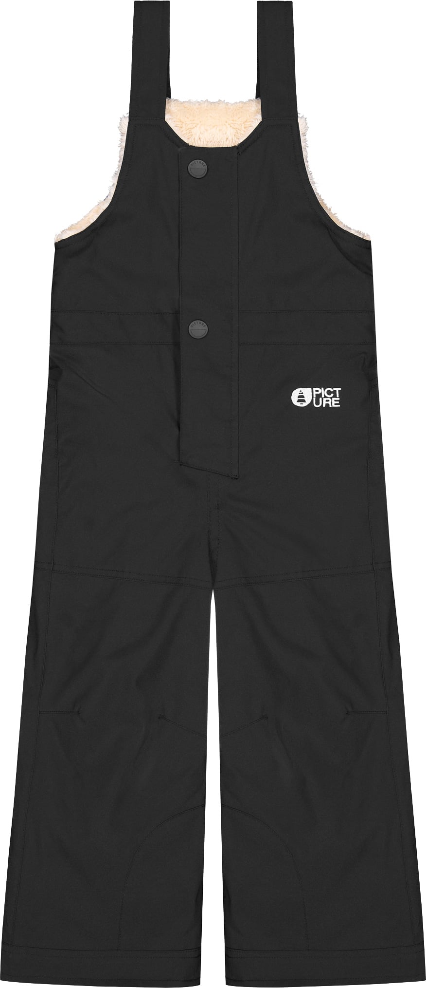 Snowy Bib Pants Black + Picture Organic Clothing