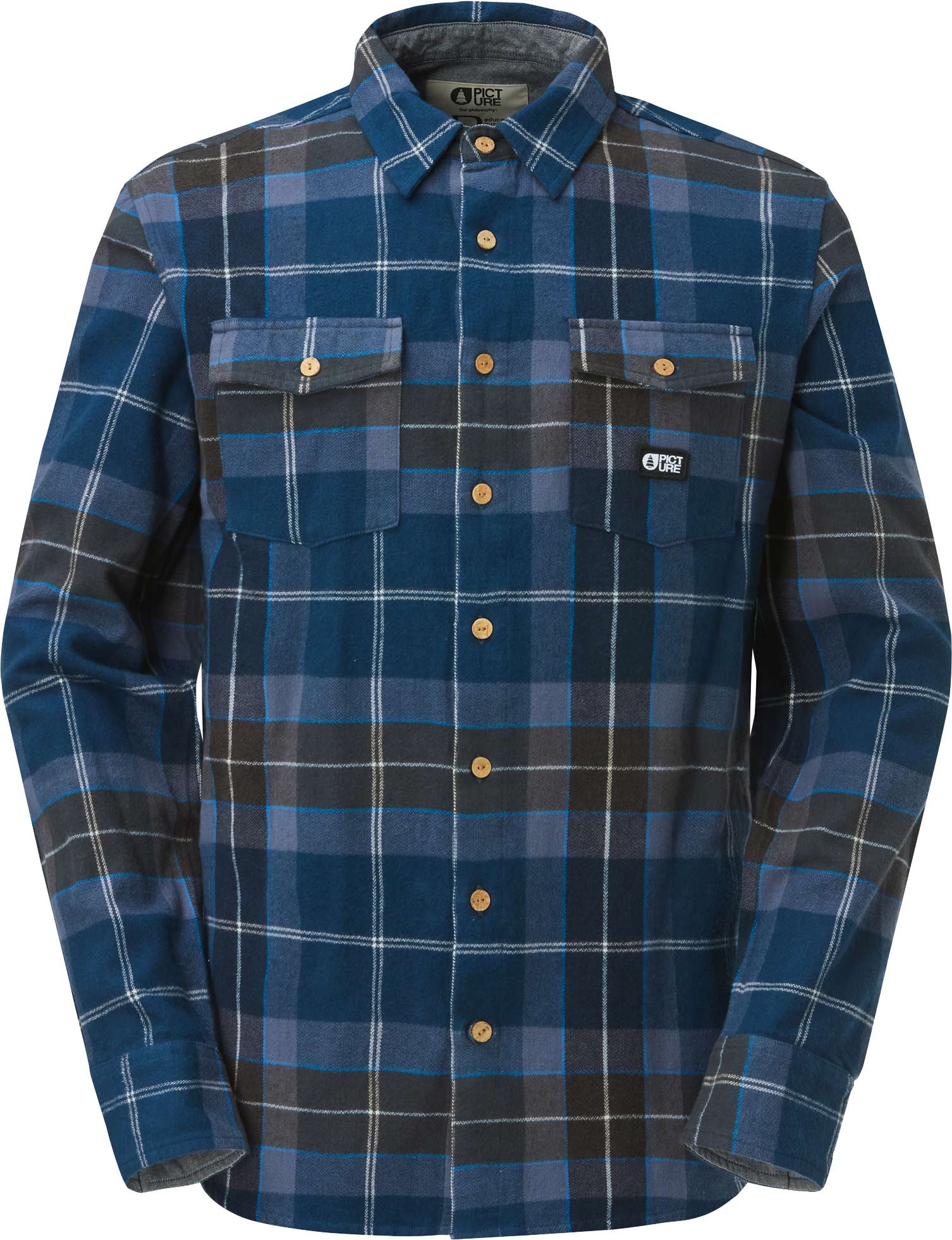 Hillsboro Shirt Dress Blues + Picture Organic Clothing