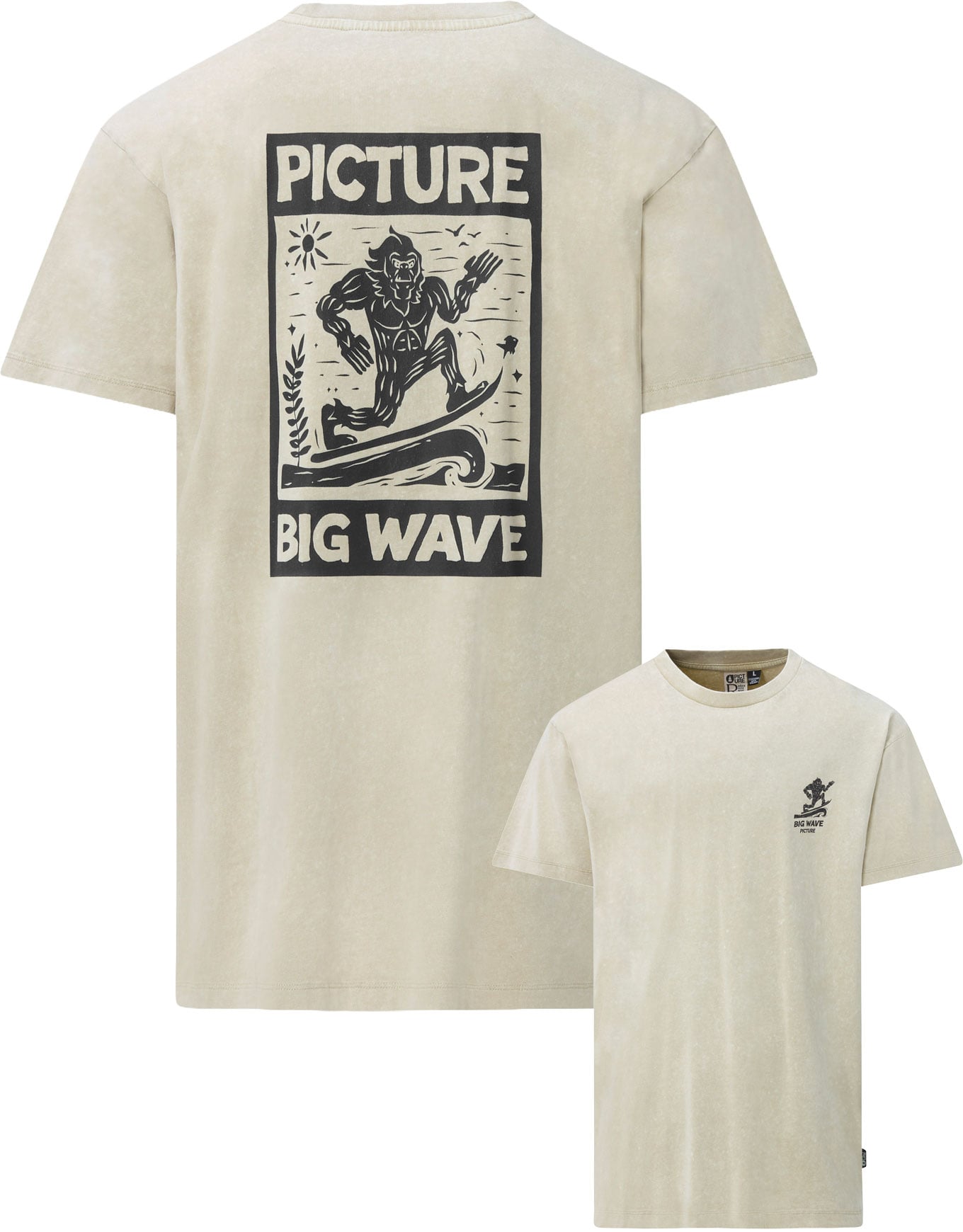 Bigfoot Tee Pure Cashmere Washed + Picture Organic Clothing