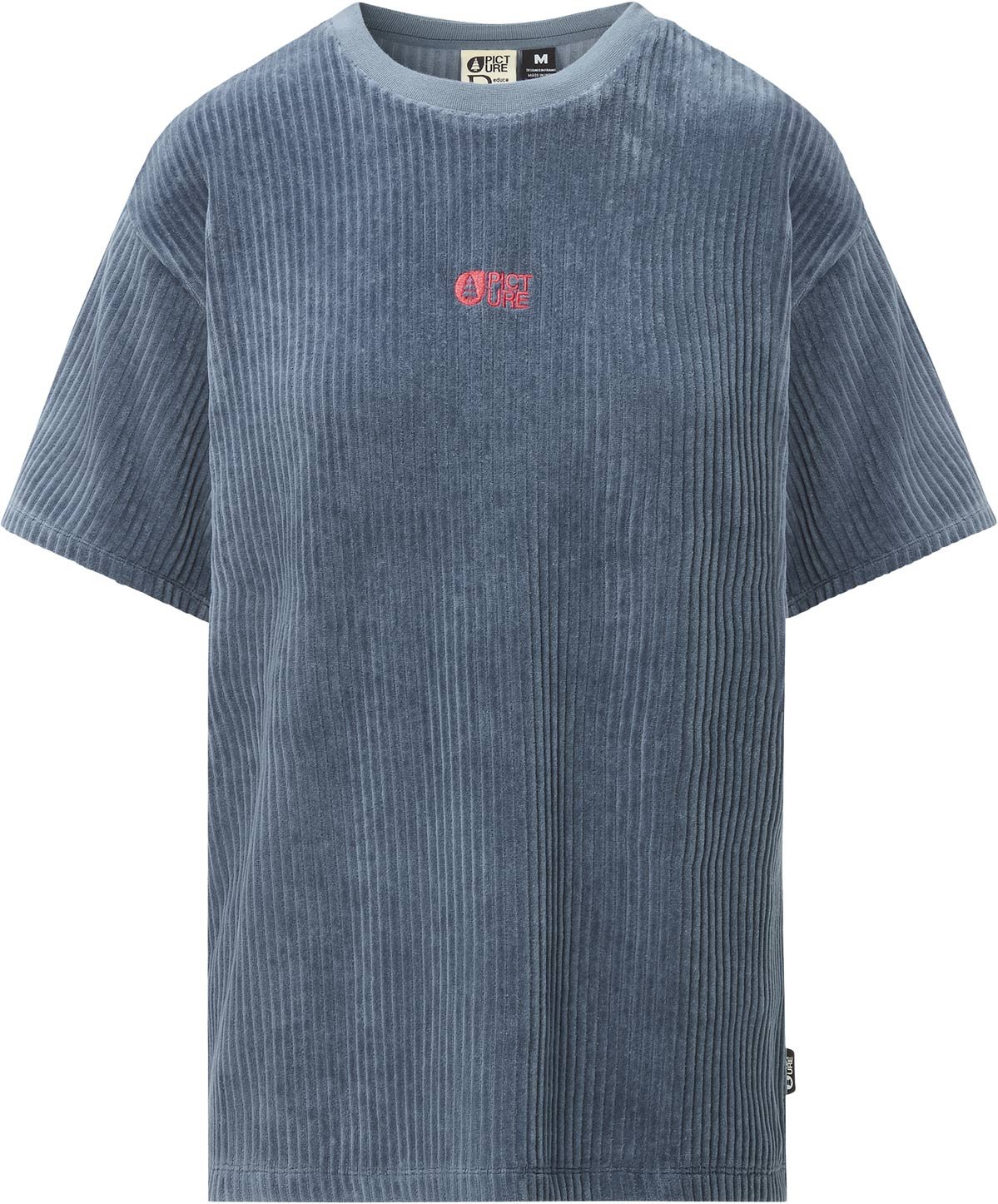 Laikko Velours Tee Vintage Indigo + Picture Organic Clothing