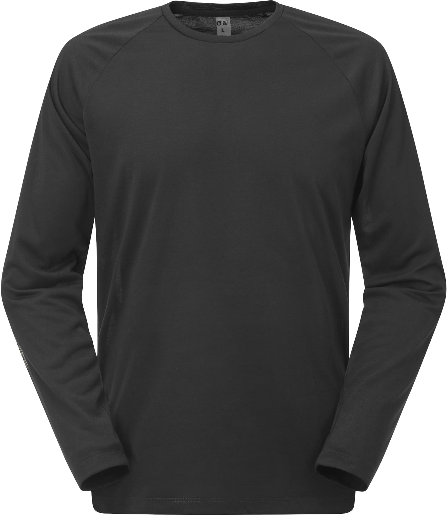 Timont Ls Tech Tee Black Ii + Picture Organic Clothing