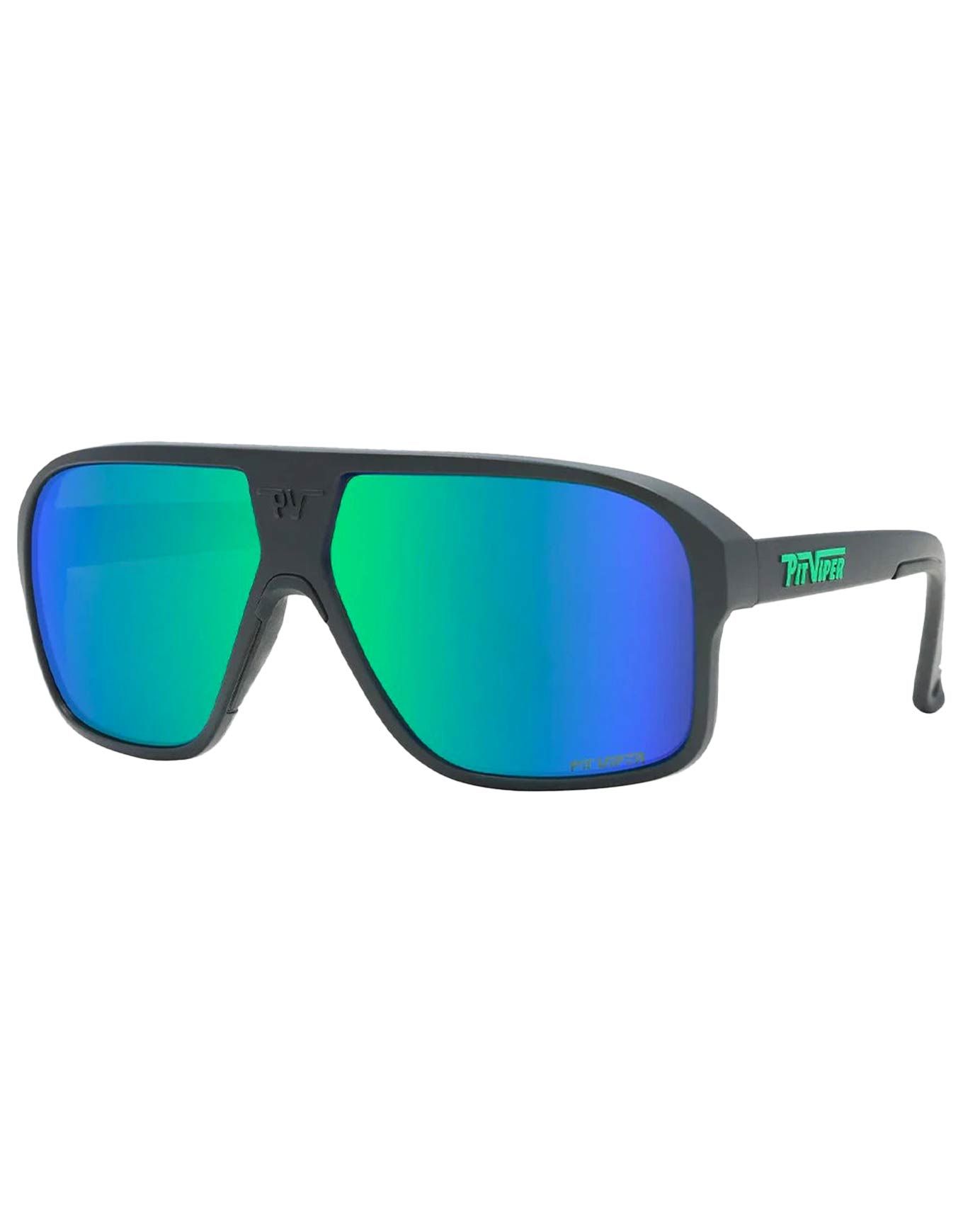 The Exec Flight Optics HDPV Polarized Blue Green + Pit Viper