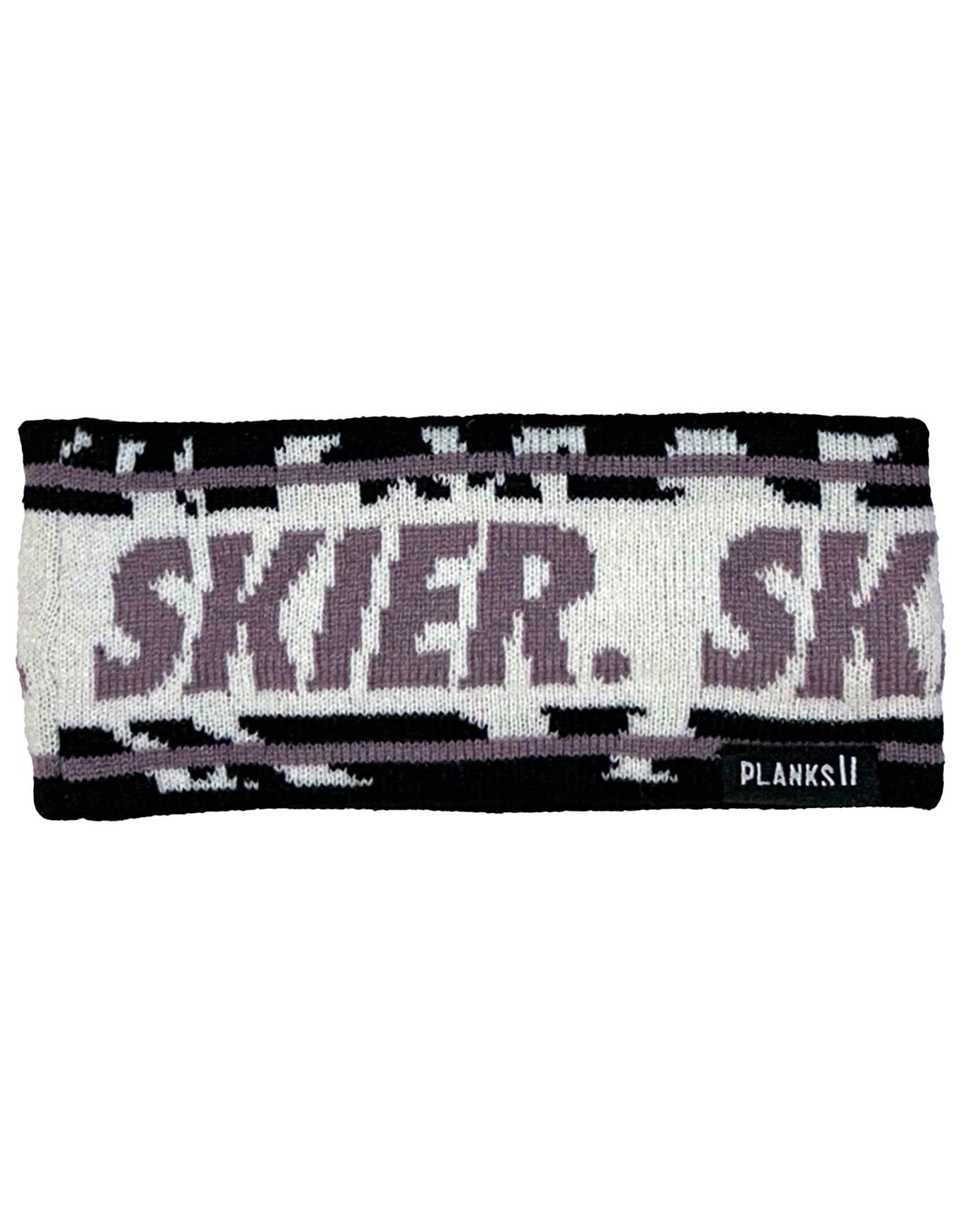 Skier Headband Brush Bone + Planks