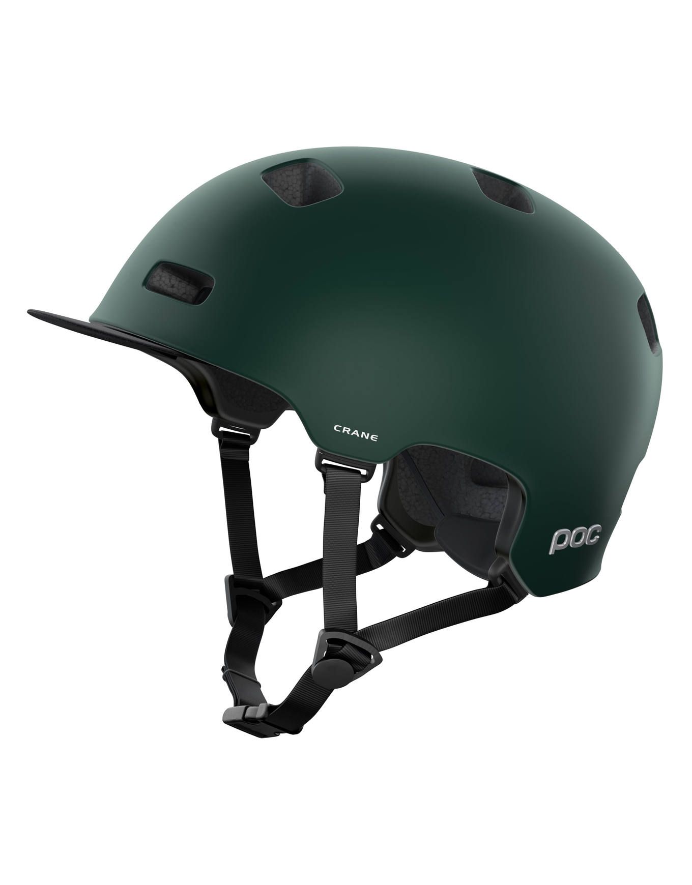 Crane Mips Moldanite Green Matt + POC