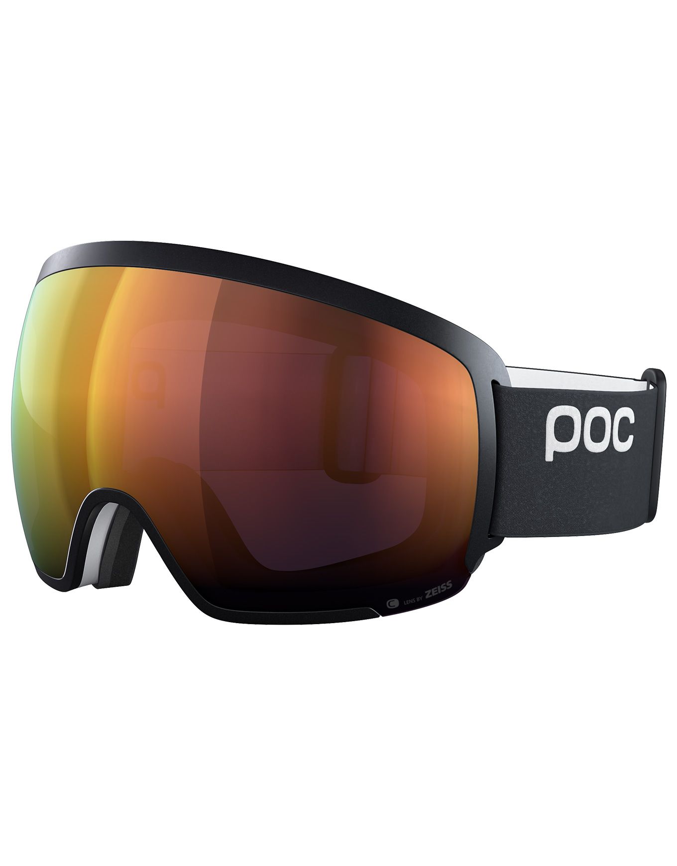 Orb Uranium Black/Partly Sunny Orange + POC