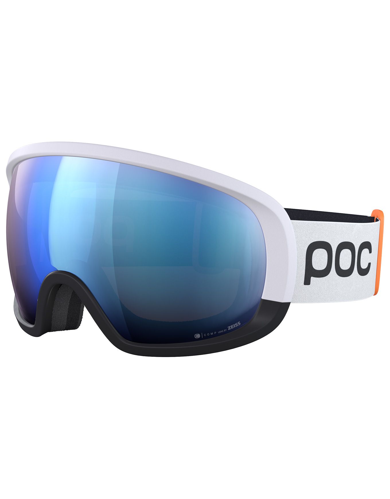 Fovea Rs Hydrogen White/Uranium Black/Partly Sunny Blue + POC