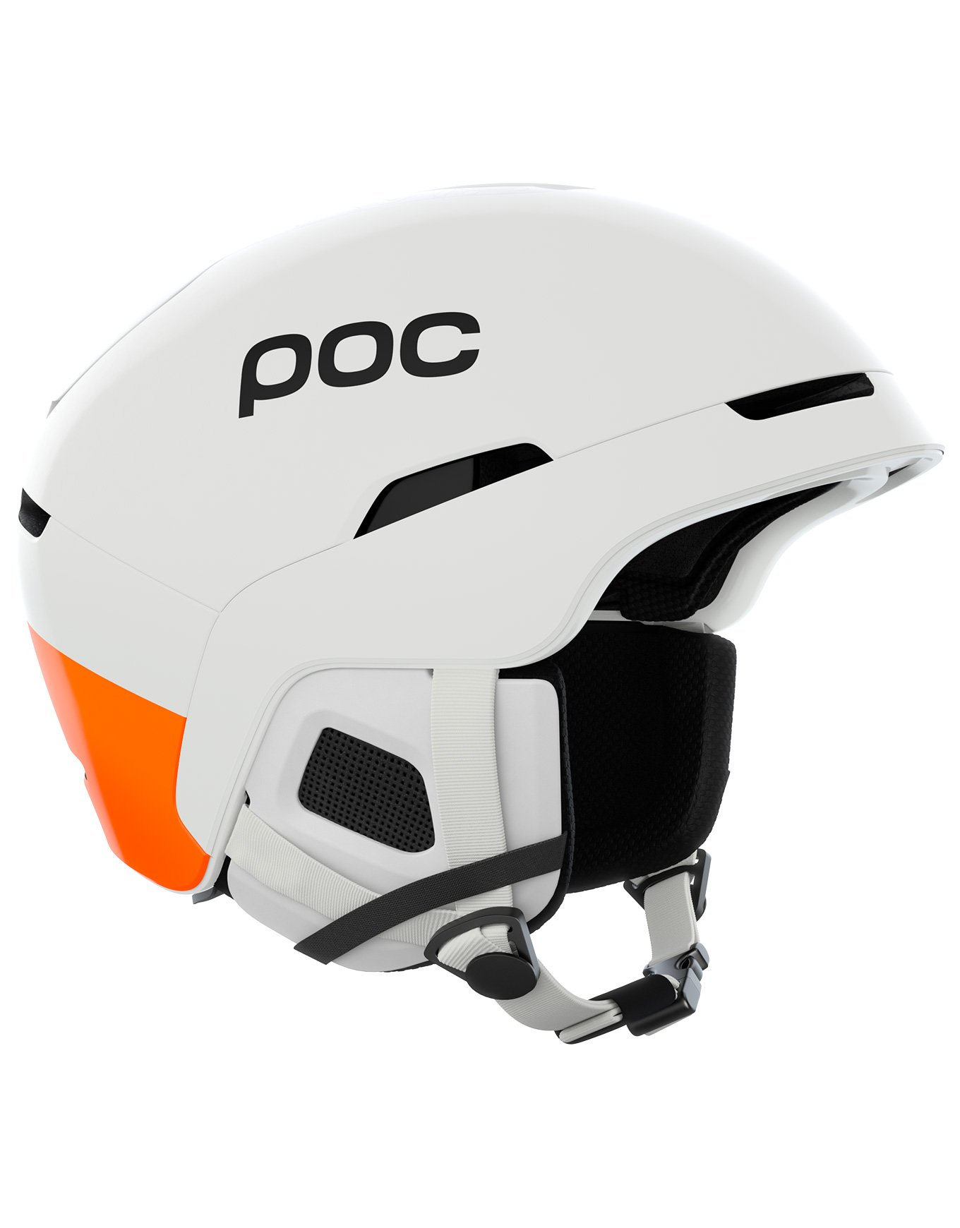 Obex MIPS Hydrogen White/Fluorescent Orange + POC
